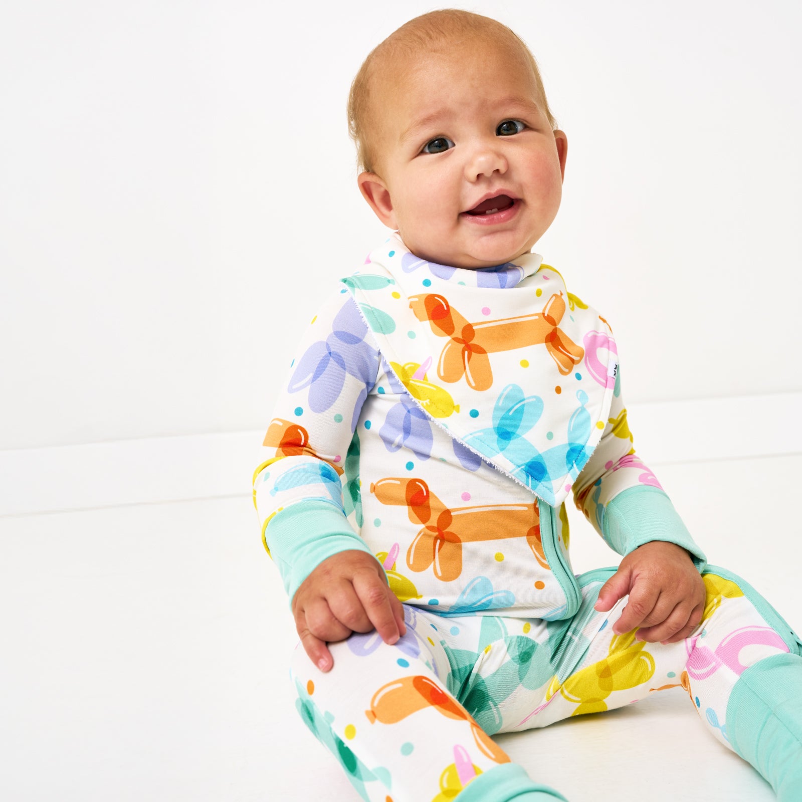 Balloon Bash Bandana Bib - Image 2