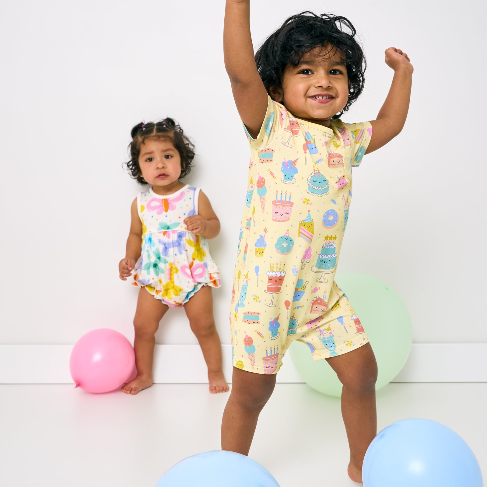 Frosted Fun Pocket Shorty Romper - Image 2