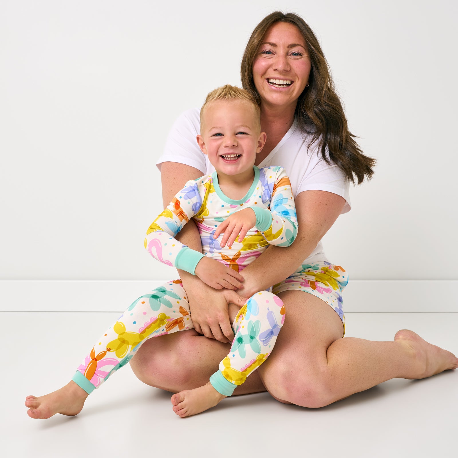 Balloon Bash Women's Pajama Shorts - Image 4