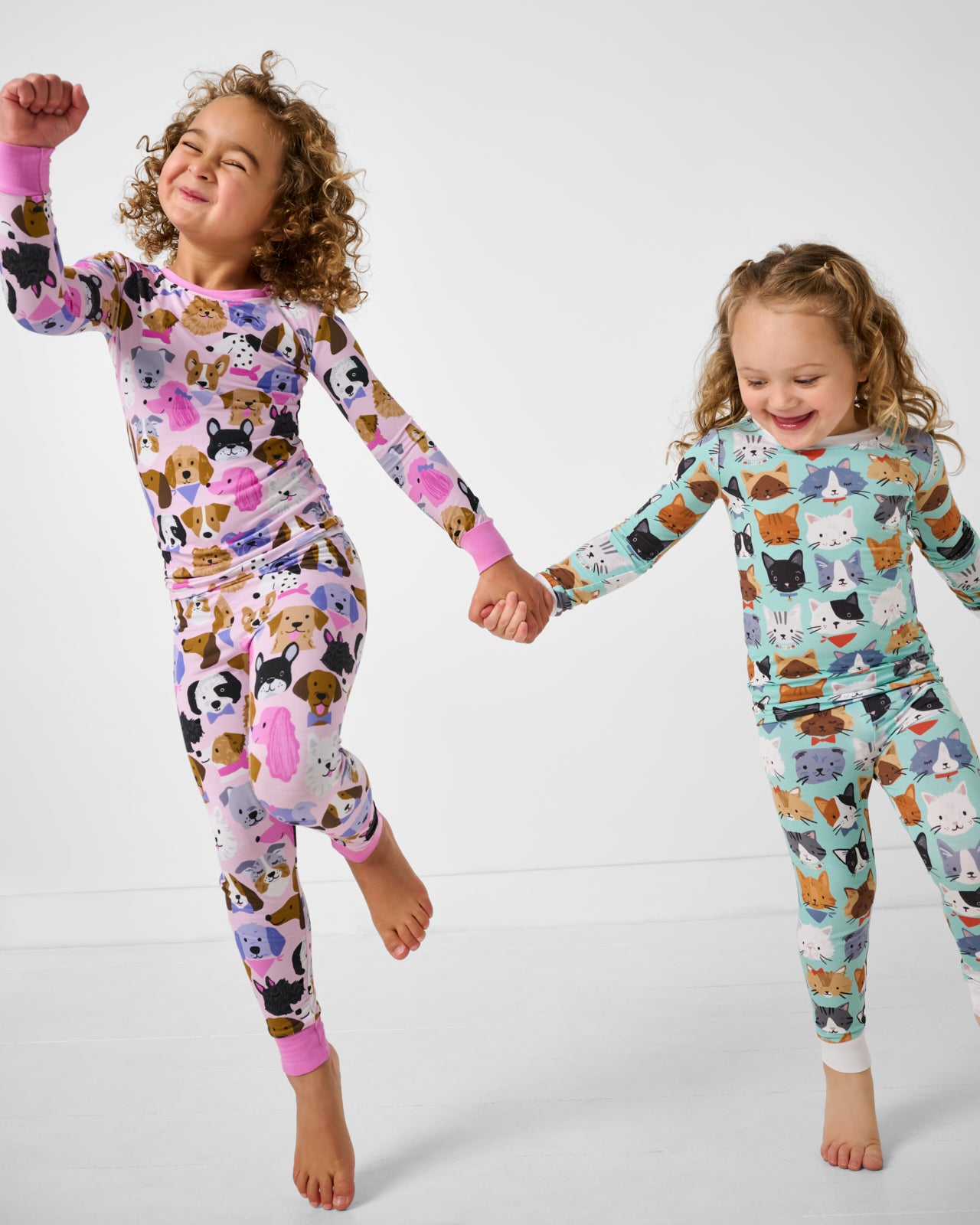 Pink Puppy Parade Two-Piece Pajama Set - Image 5
