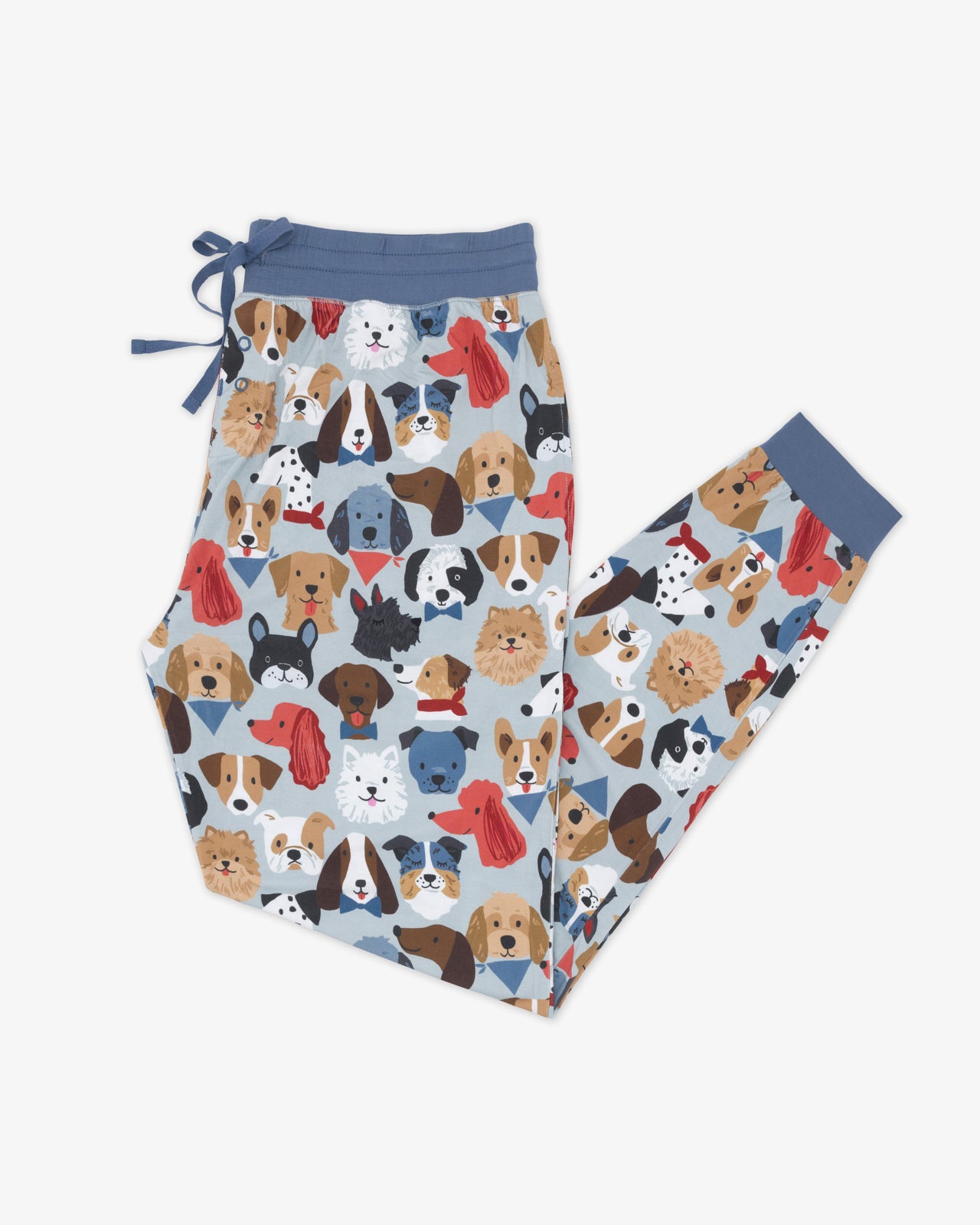 Gray Puppy Parade Women's Pajama Pants - Image 6
