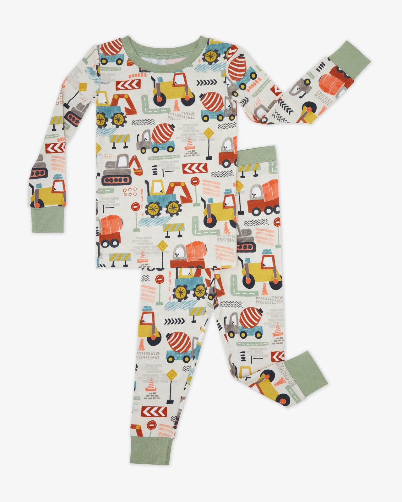 Mini Builders Two-Piece Pajama Set - Image 6
