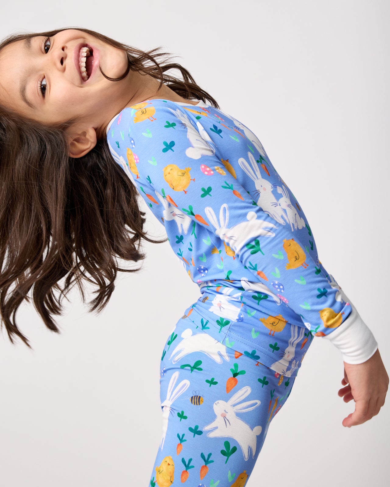 Bunny Patch Two-Piece Pajama Set - Image 2