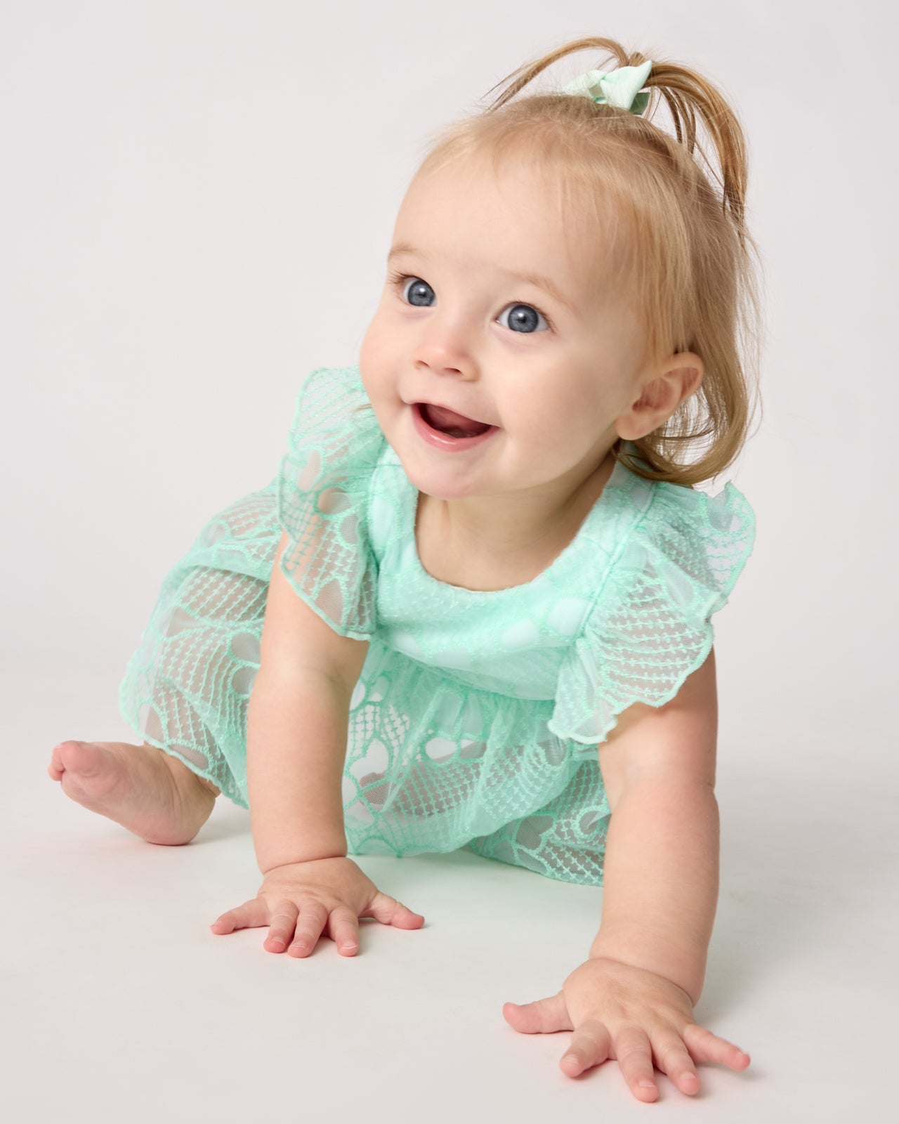 Butterfly Brook Smocked Flutter Dress with Bloomer - Image 3