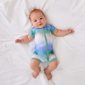 Blue Cosmic Mist Shorty Zippy