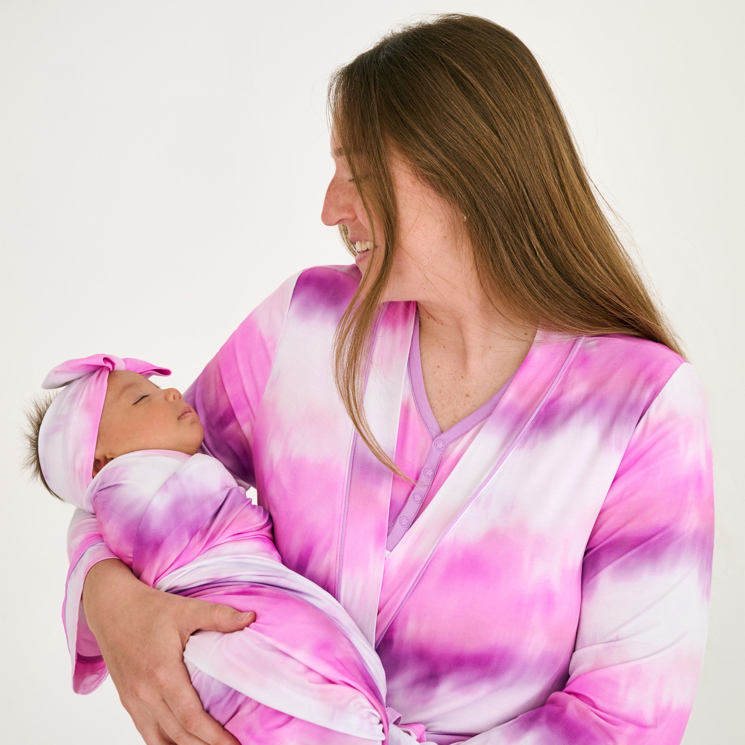 Pink Cosmic Mist Women's Robe - Image 6