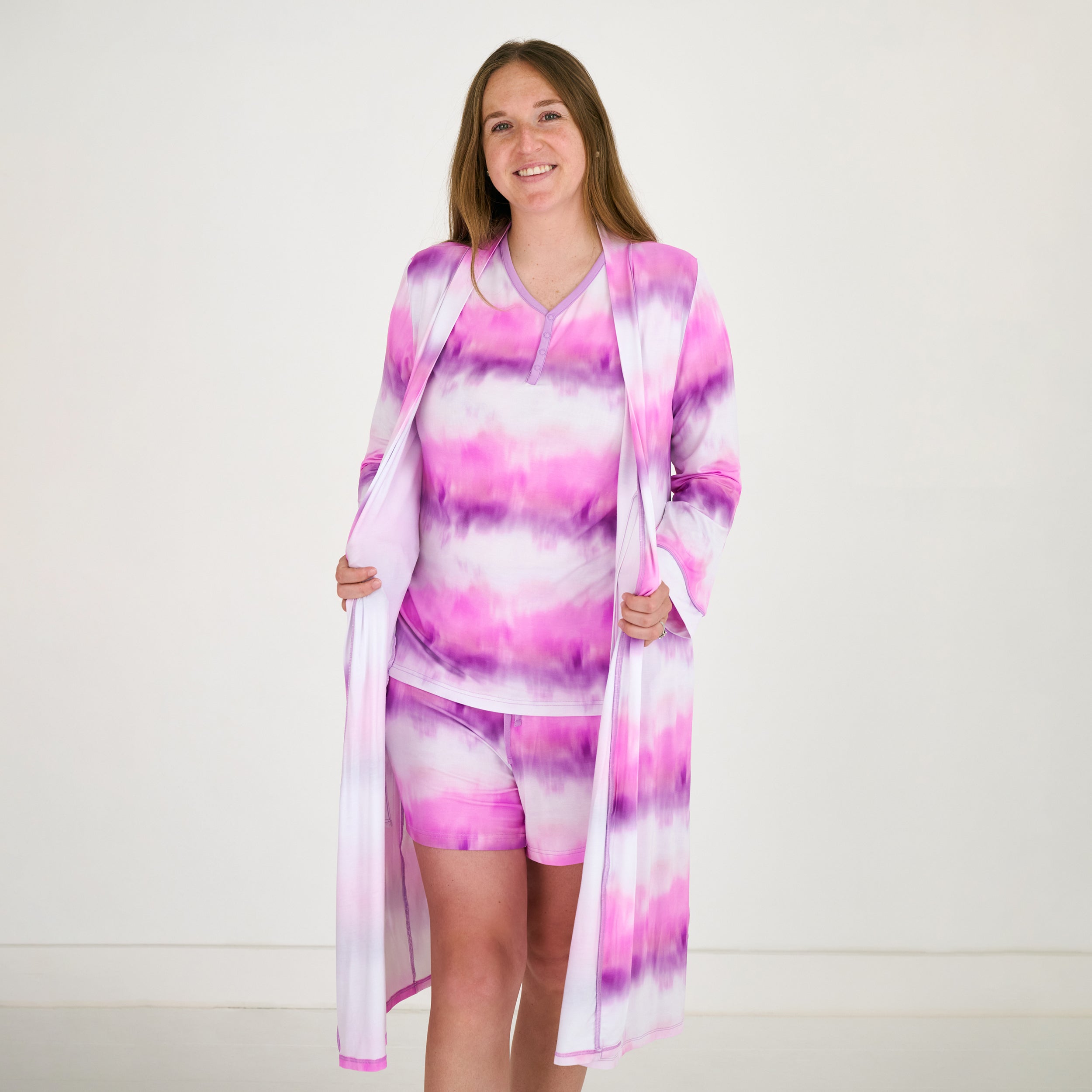 Pink Cosmic Mist Women's Robe - Image 2