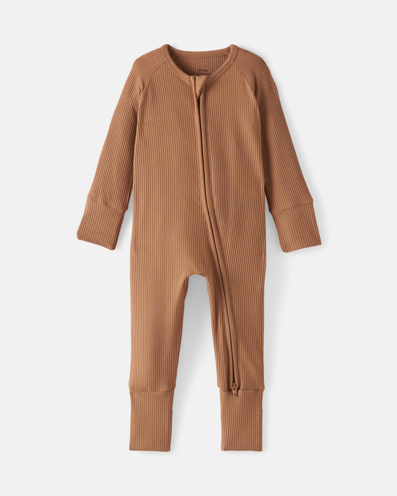 Chestnut Brown Ribbed Zippy - Image 5