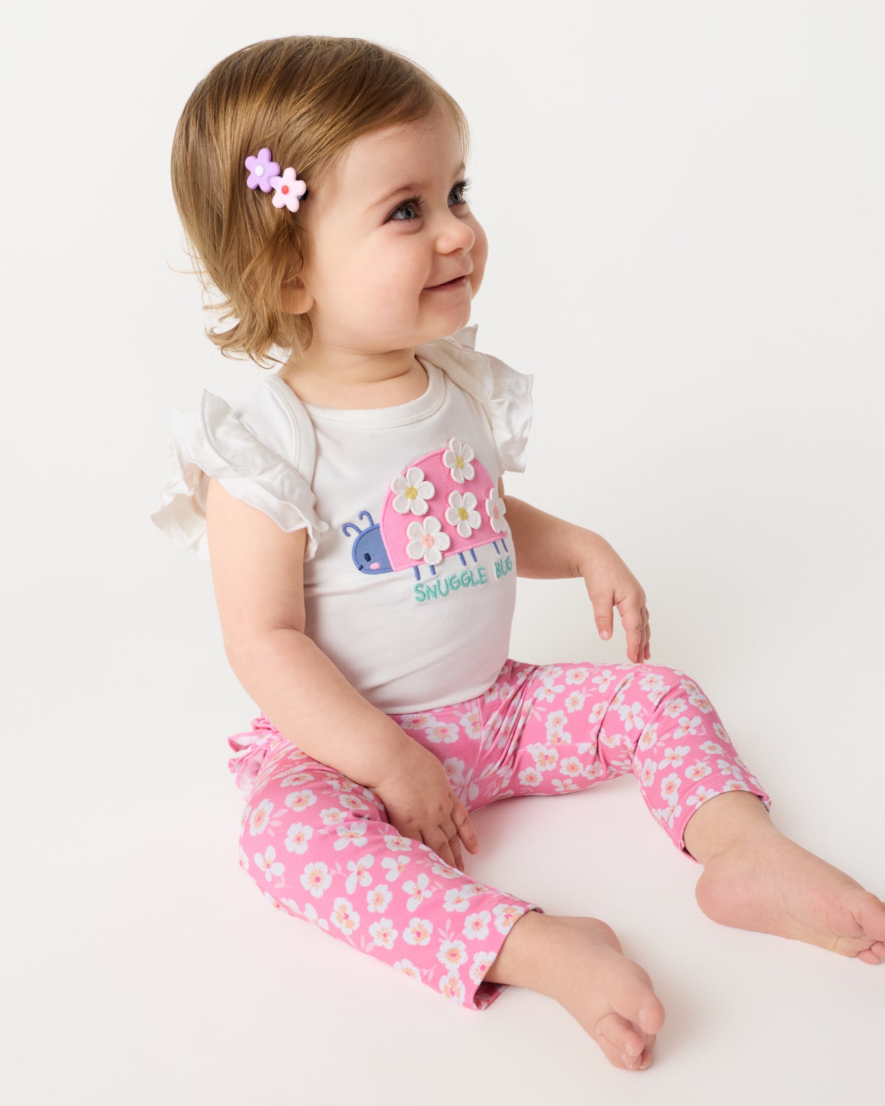 Snuggle Bug Flutter Bodysuit - Image 5