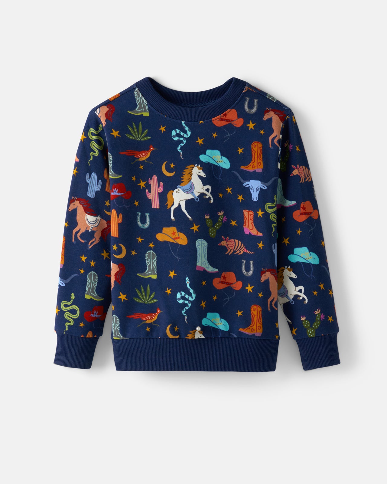 Blue Rancher Roundup Crewneck Sweatshirt - Image 5