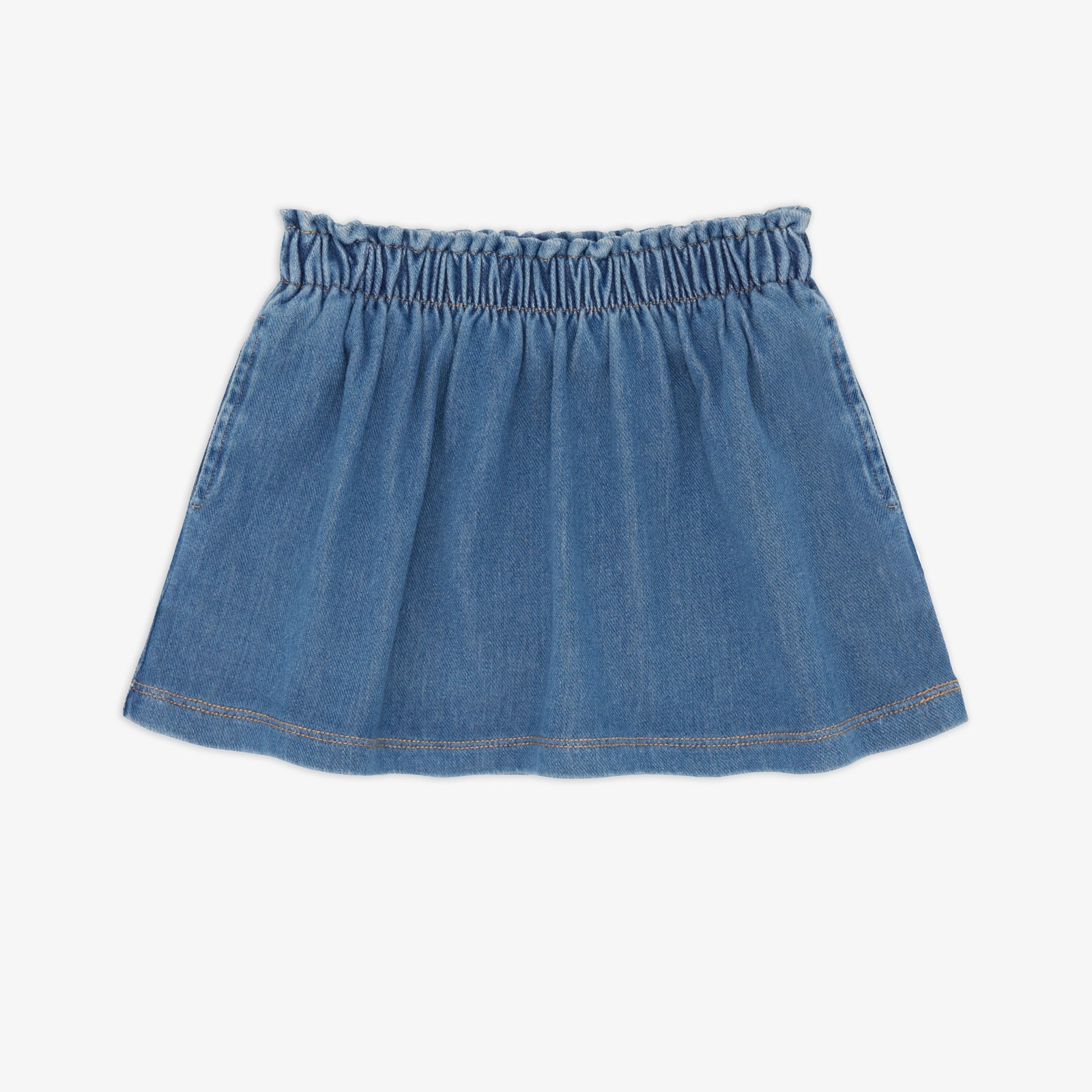 Midwash Blue Denim Skort - Image 2
