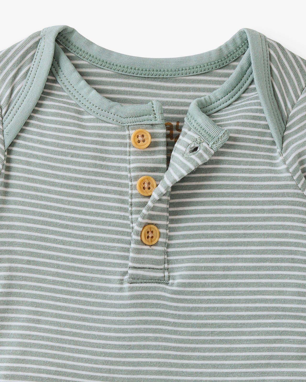 Willow Stripe Henley Bodysuit - Image 5