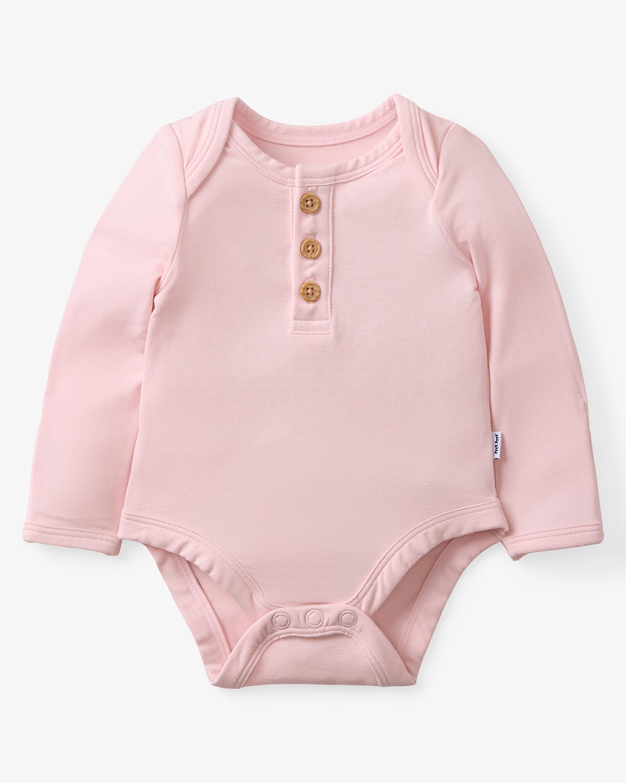 Prima Pink Henley Bodysuit - Image 2
