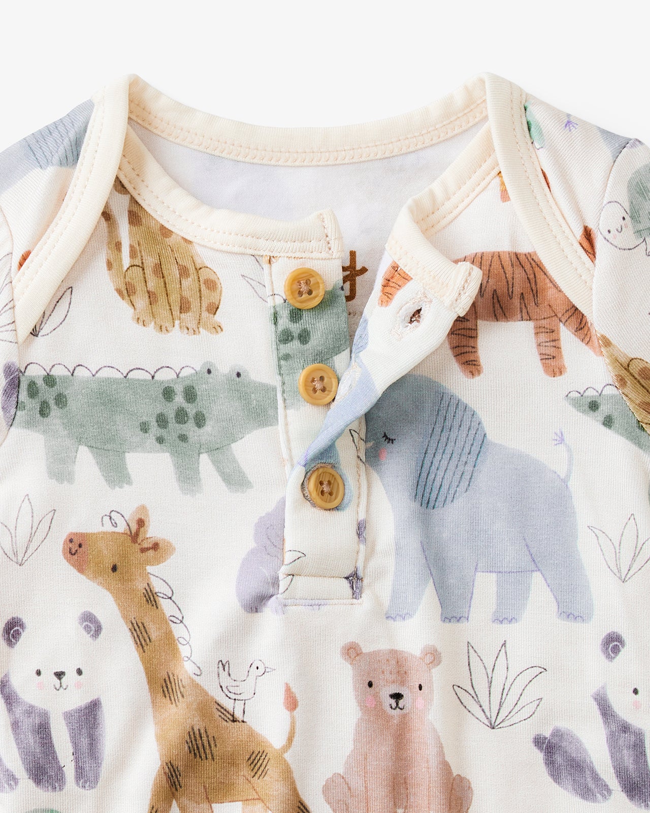 Sweet Safari Henley Bodysuit - Image 5