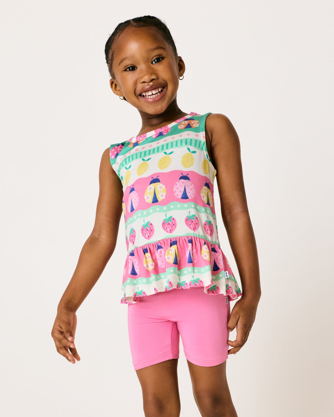 Sweet Pink Bike Shorts - Image 2