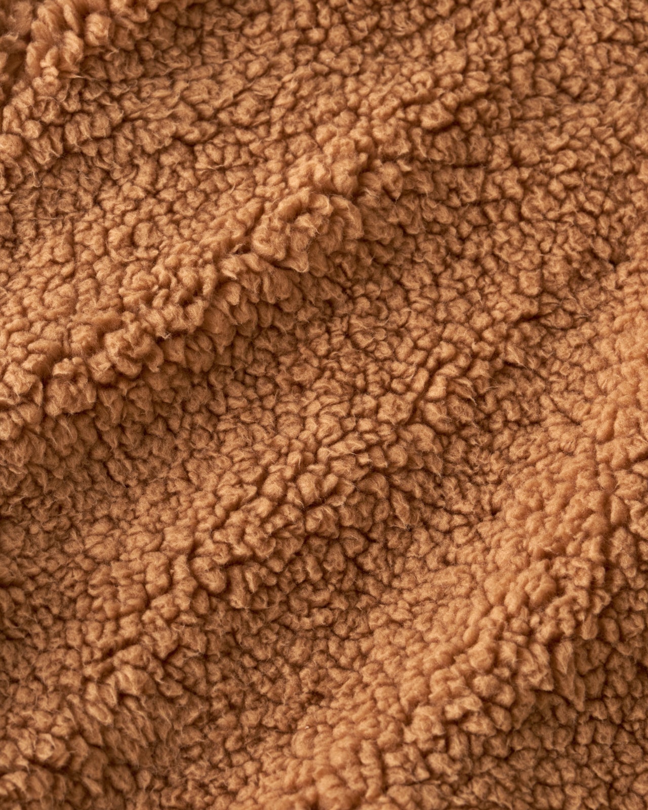 Chestnut Brown Sherpa Baby Jacket - Image 4