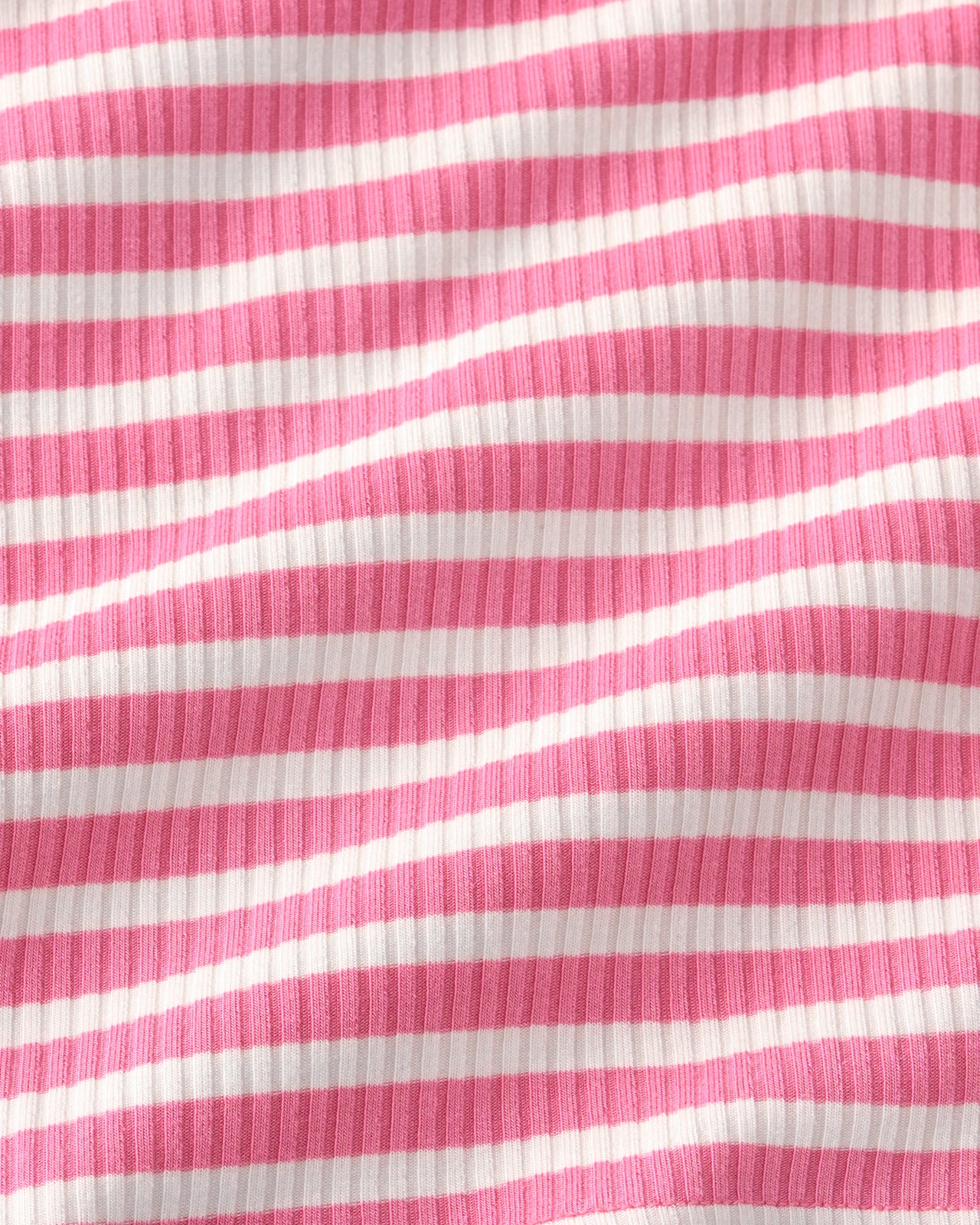 Sweet Pink Stripe Ribbed Ruffle Tank - Image 8