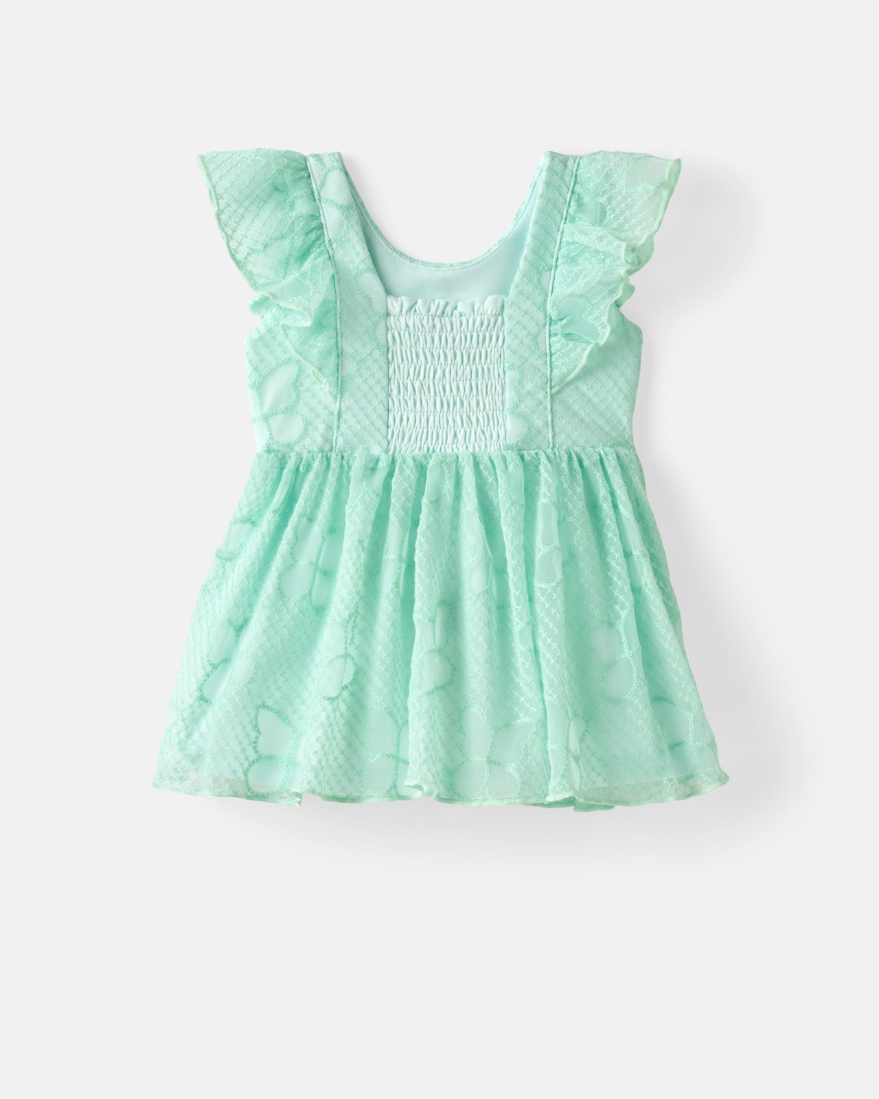 Butterfly Brook Smocked Flutter Dress with Bloomer - Image 6
