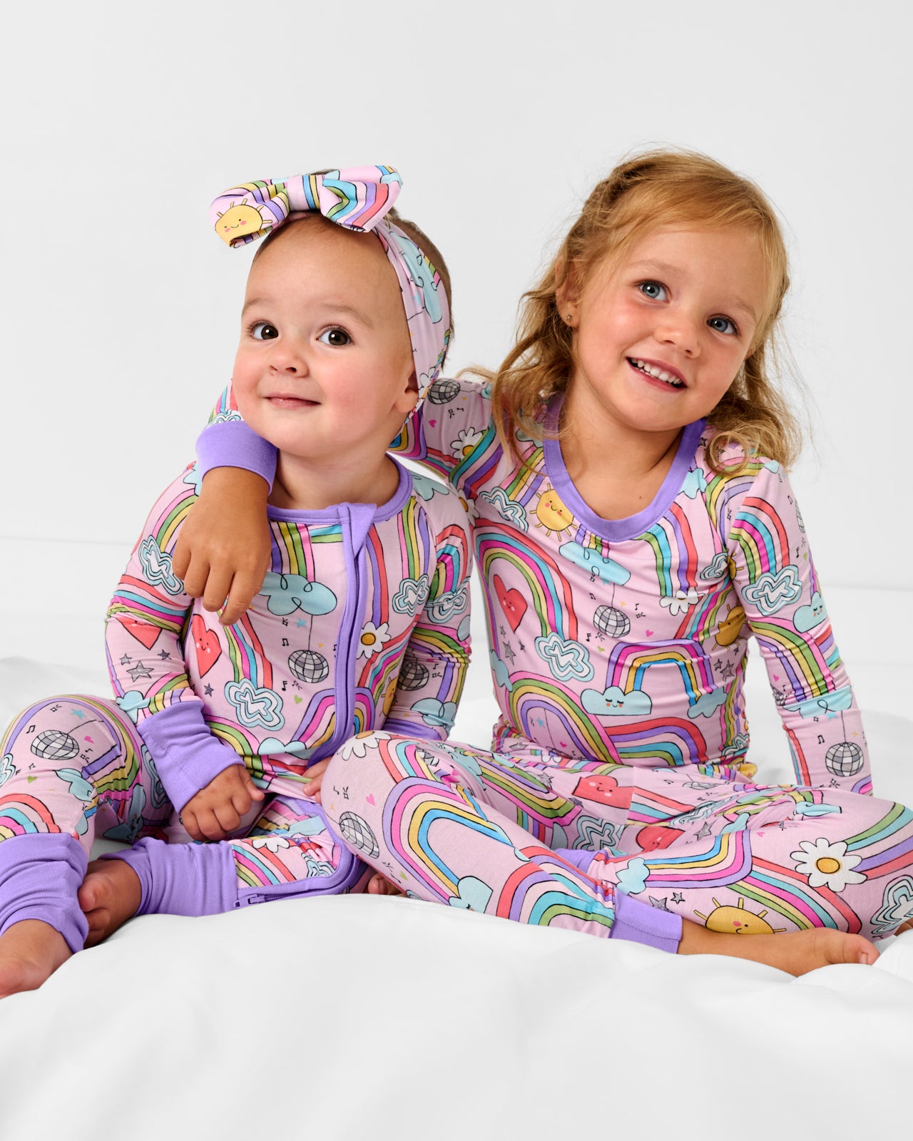 Disco Rainbows Two-Piece Pajama Set - Image 5