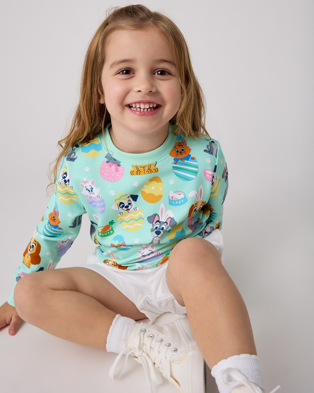 Disney Peekaboo Pets Crewneck Sweatshirt - Image 3