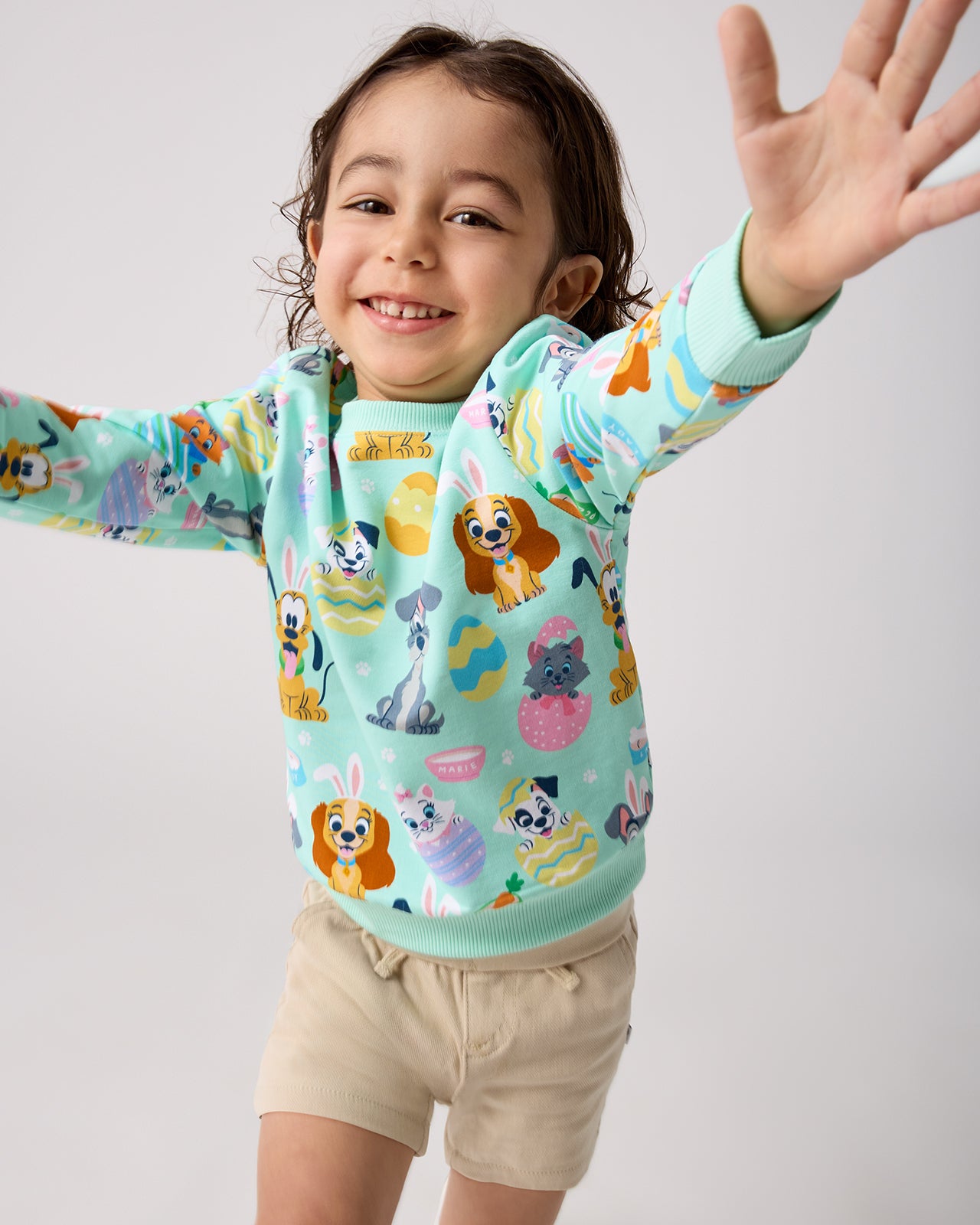 Disney Peekaboo Pets Crewneck Sweatshirt - Image 2