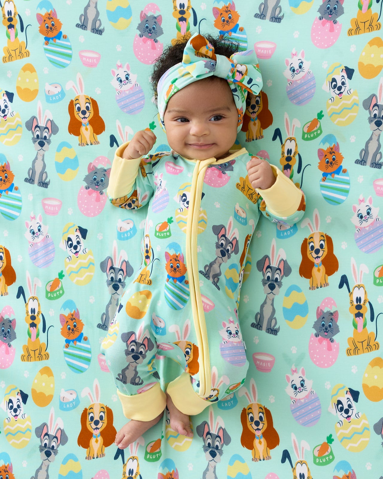 Disney Peekaboo Pets Fitted Crib Sheet - Image 3