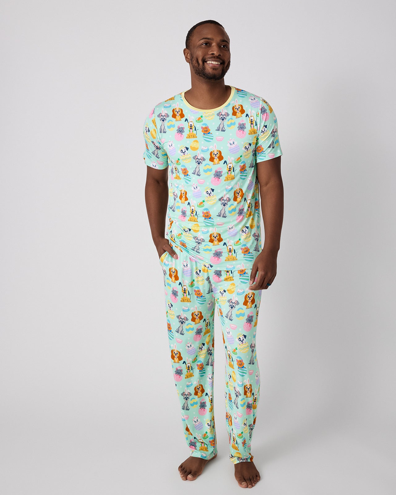 Disney Peekaboo Pets Men's Pajama Pants - Image 3