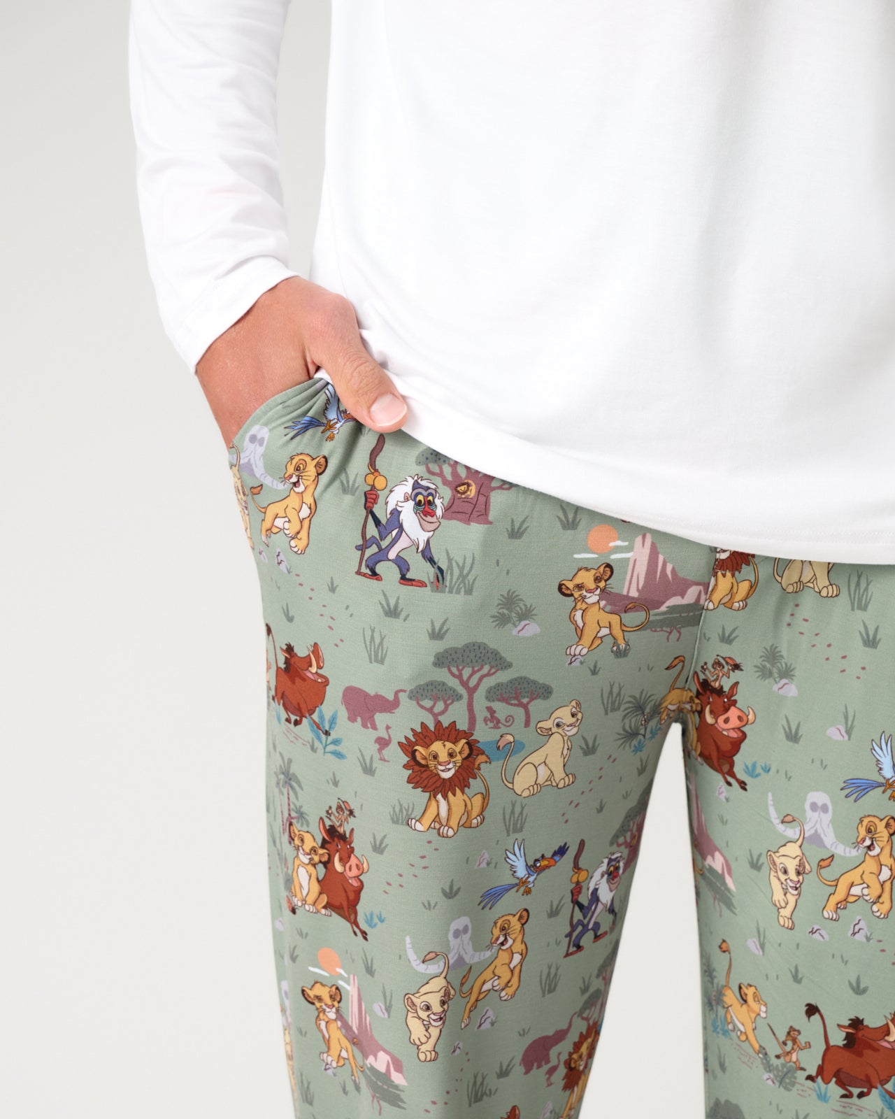 Disney Simba's Safari Men's Pajama Pants - Image 3