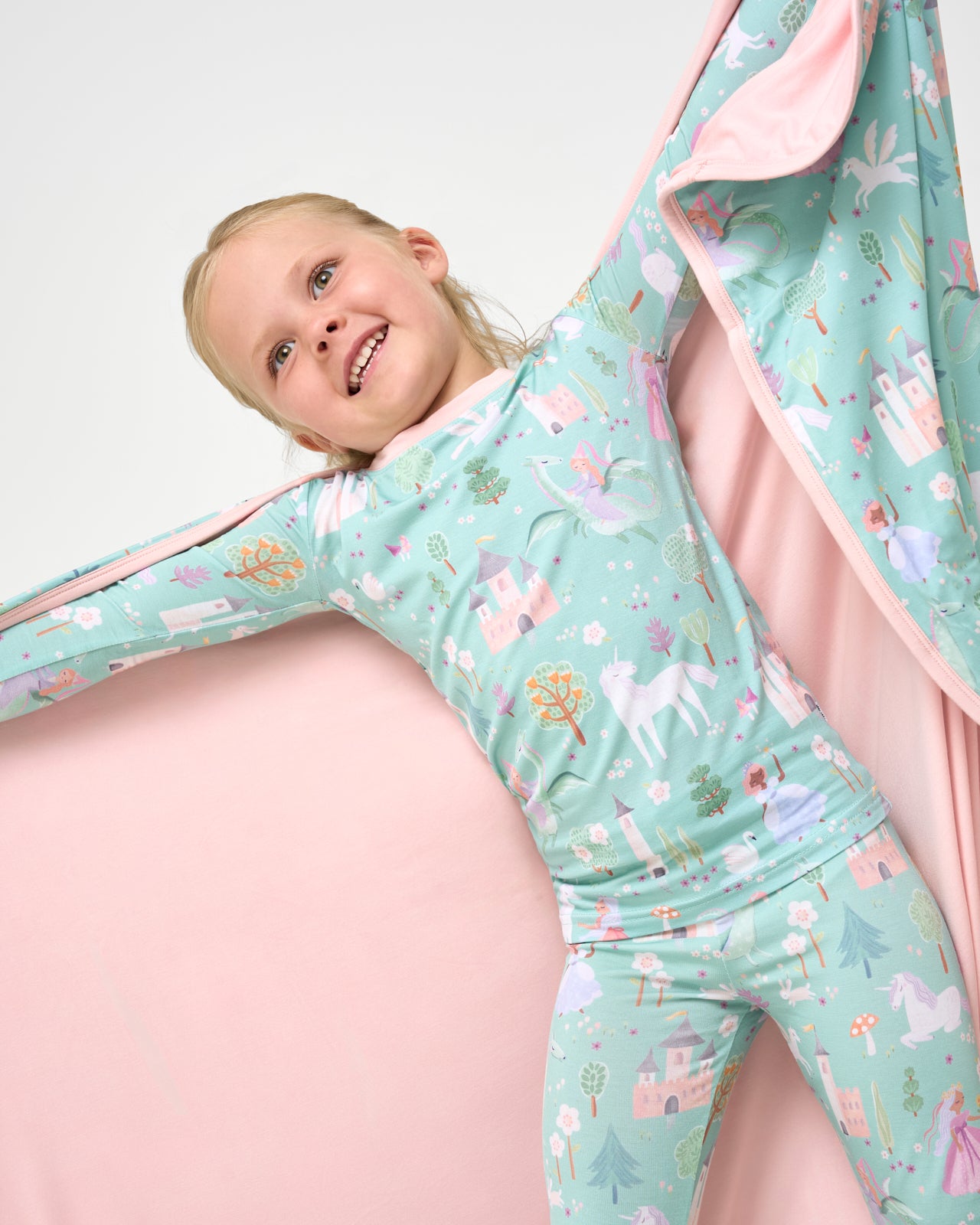 Enchanted Fairytale Two-Piece Pajama Set - Image 4