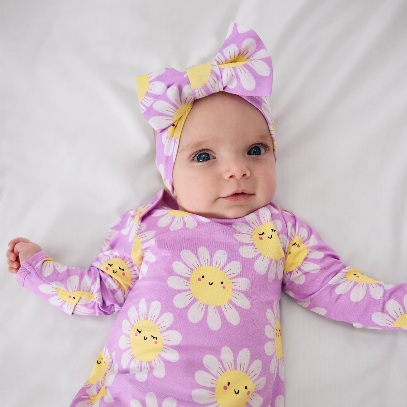 Flower Power Luxe Bow Headband - Image 3