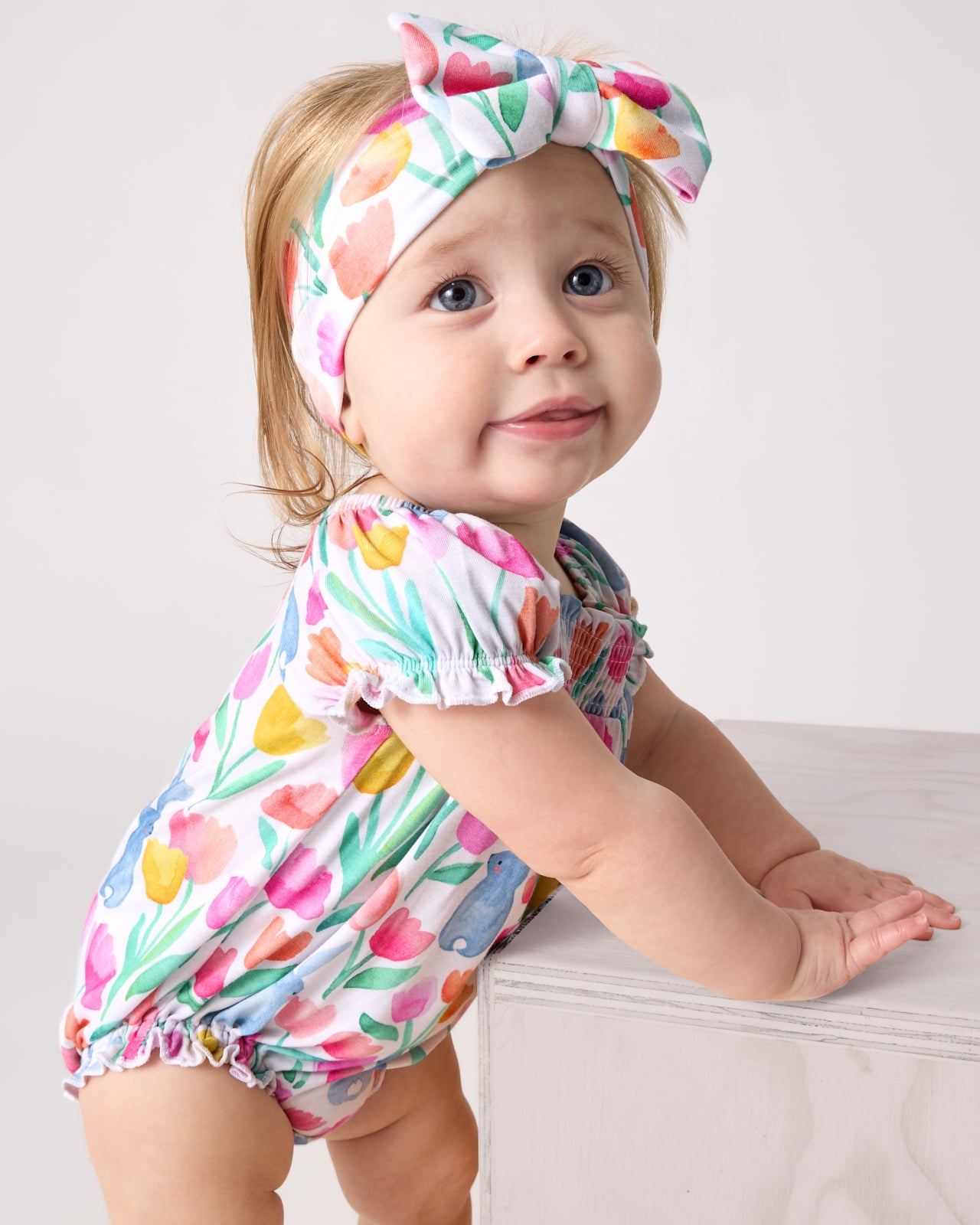 Garden Hop Luxe Bow Headband - Image 4