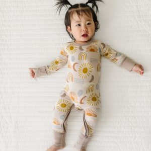 Desert Sunrise Crescent Zippy