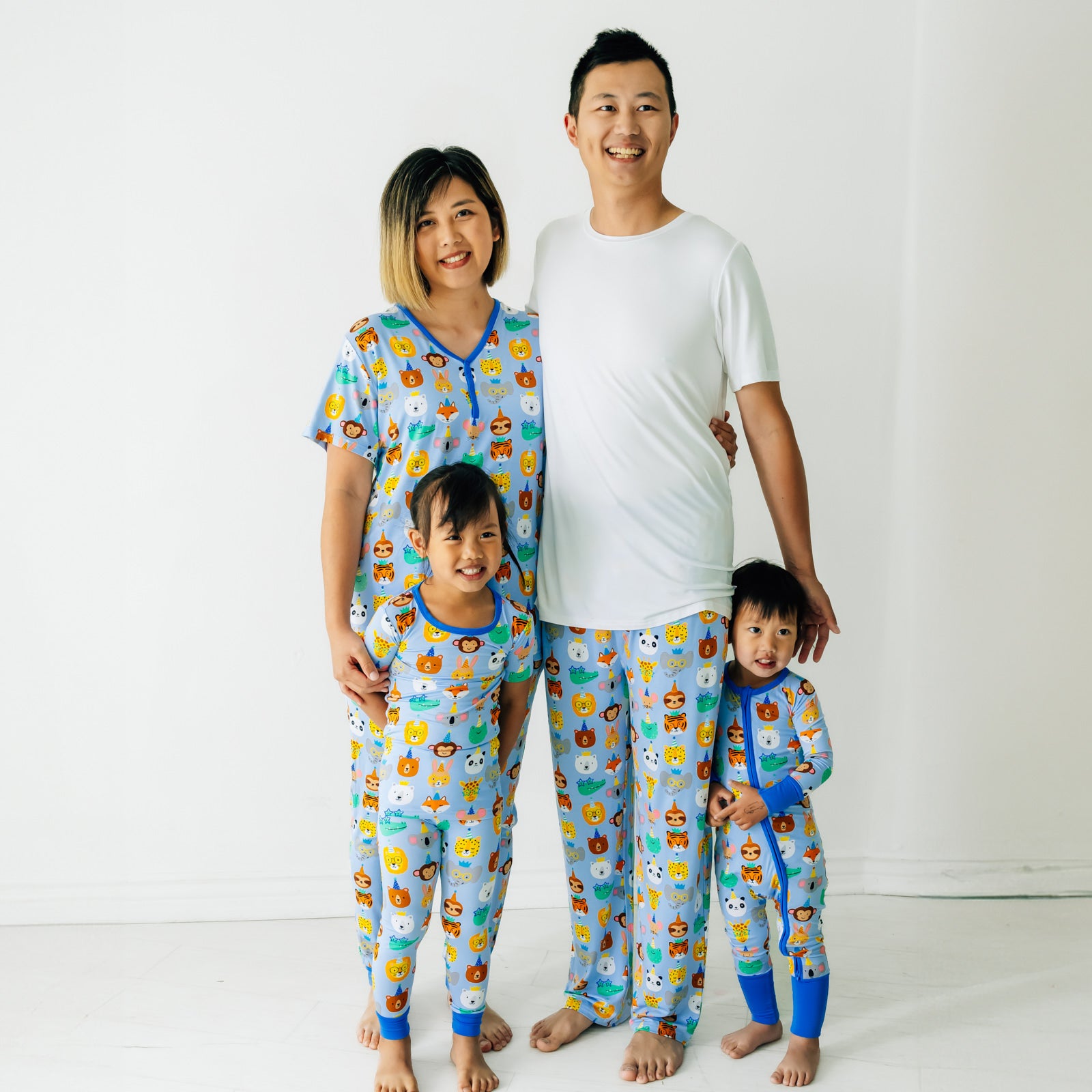 Blue Party Pals Men's Pajama Pants - Image 2