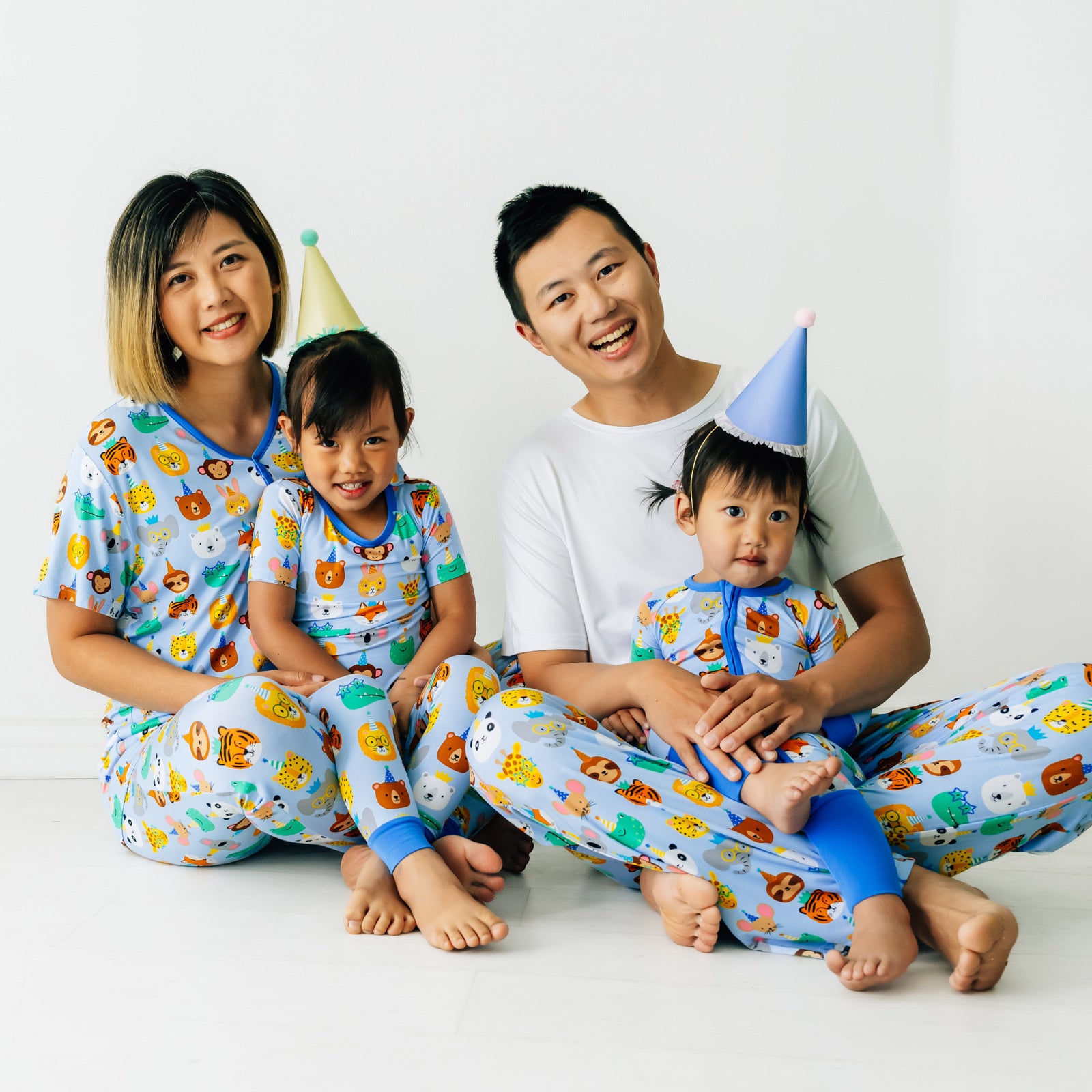 Blue Party Pals Women's Pajama Pants - Image 4