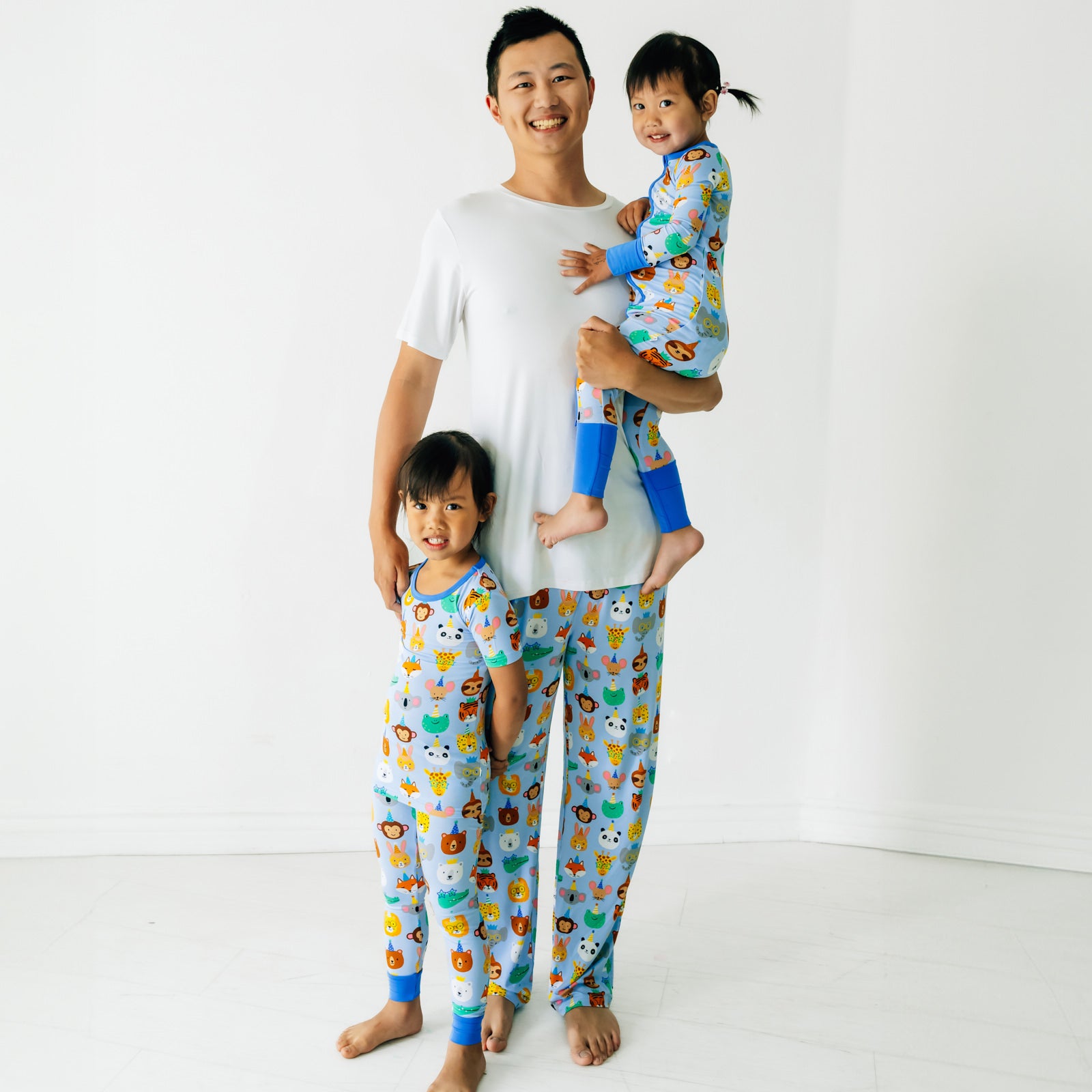 Blue Party Pals Men's Pajama Pants - Image 4