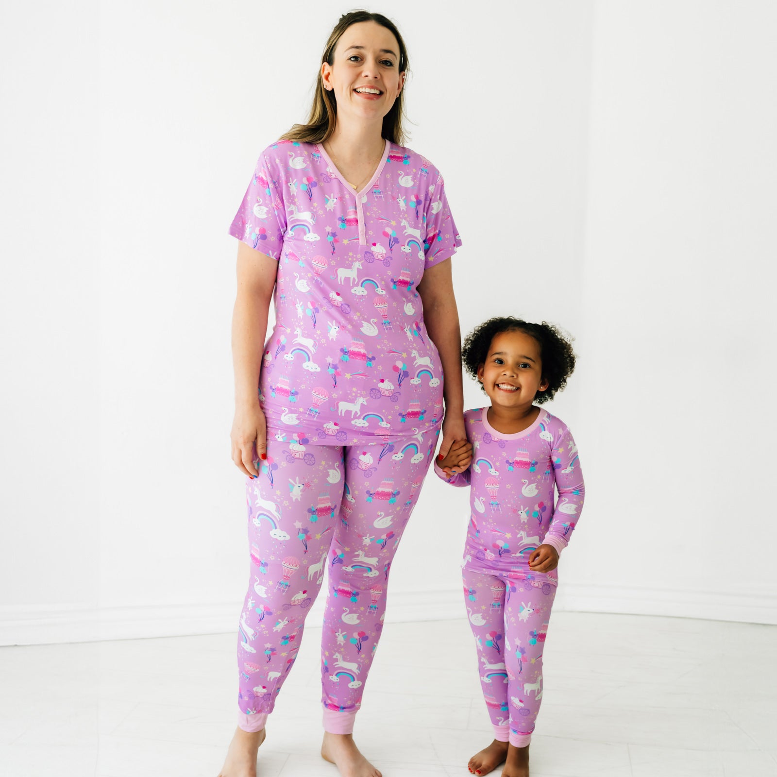 Magical Birthday Women's Short Sleeve Pajama Top - Image 3
