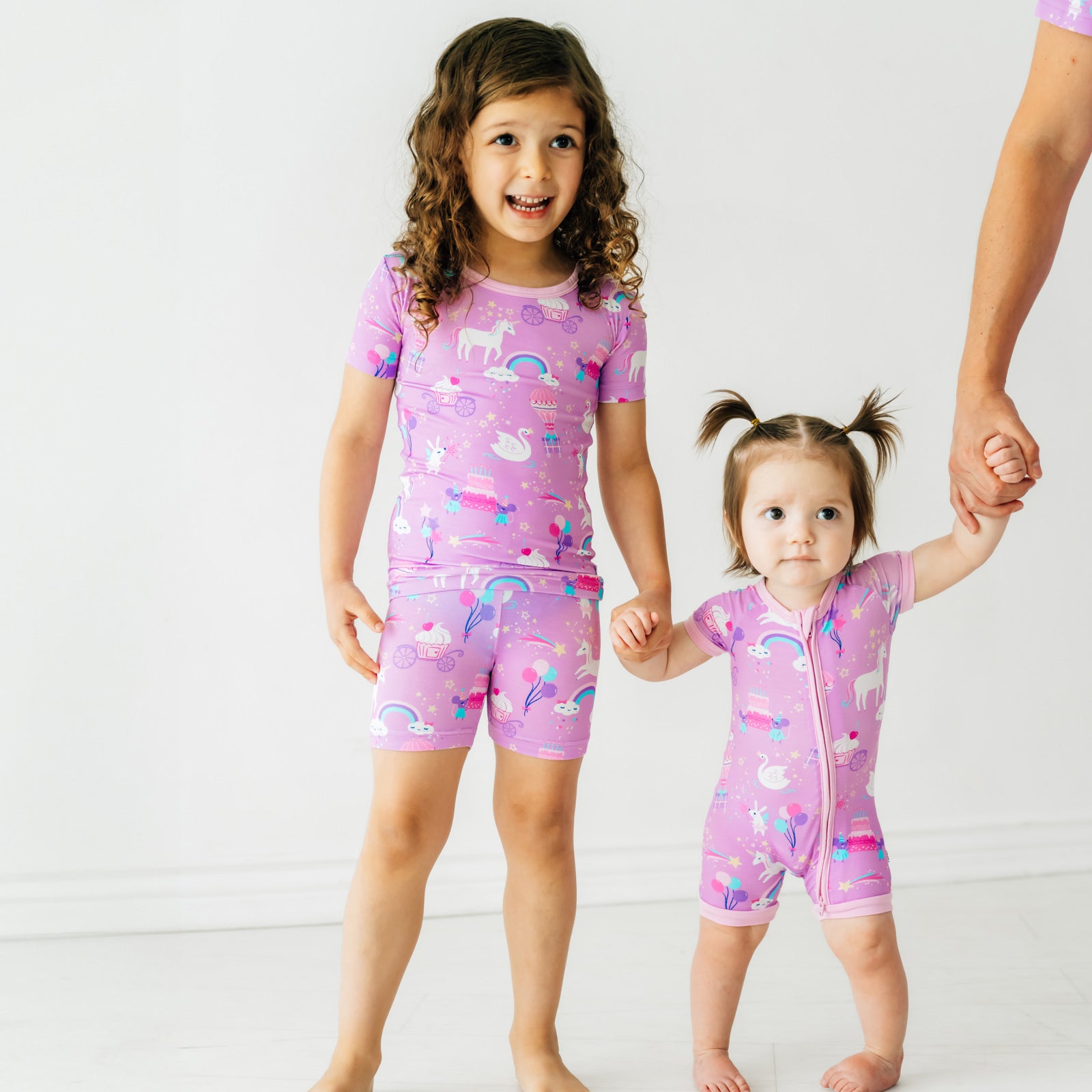 Magical Birthday Two-Piece Short Sleeve & Shorts Pajama Set - Image 3