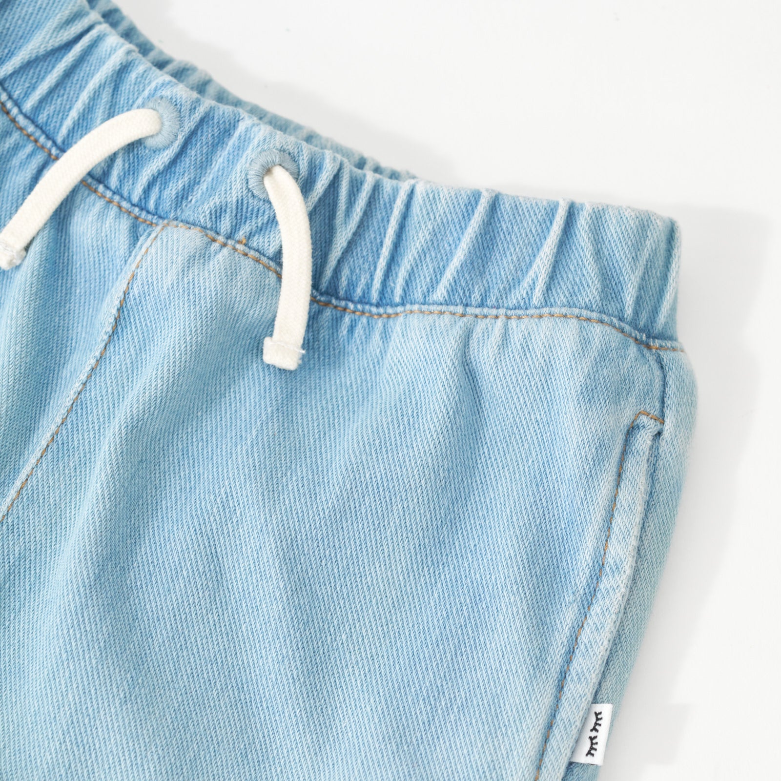 Light Blue Denim Shorts - Image 6