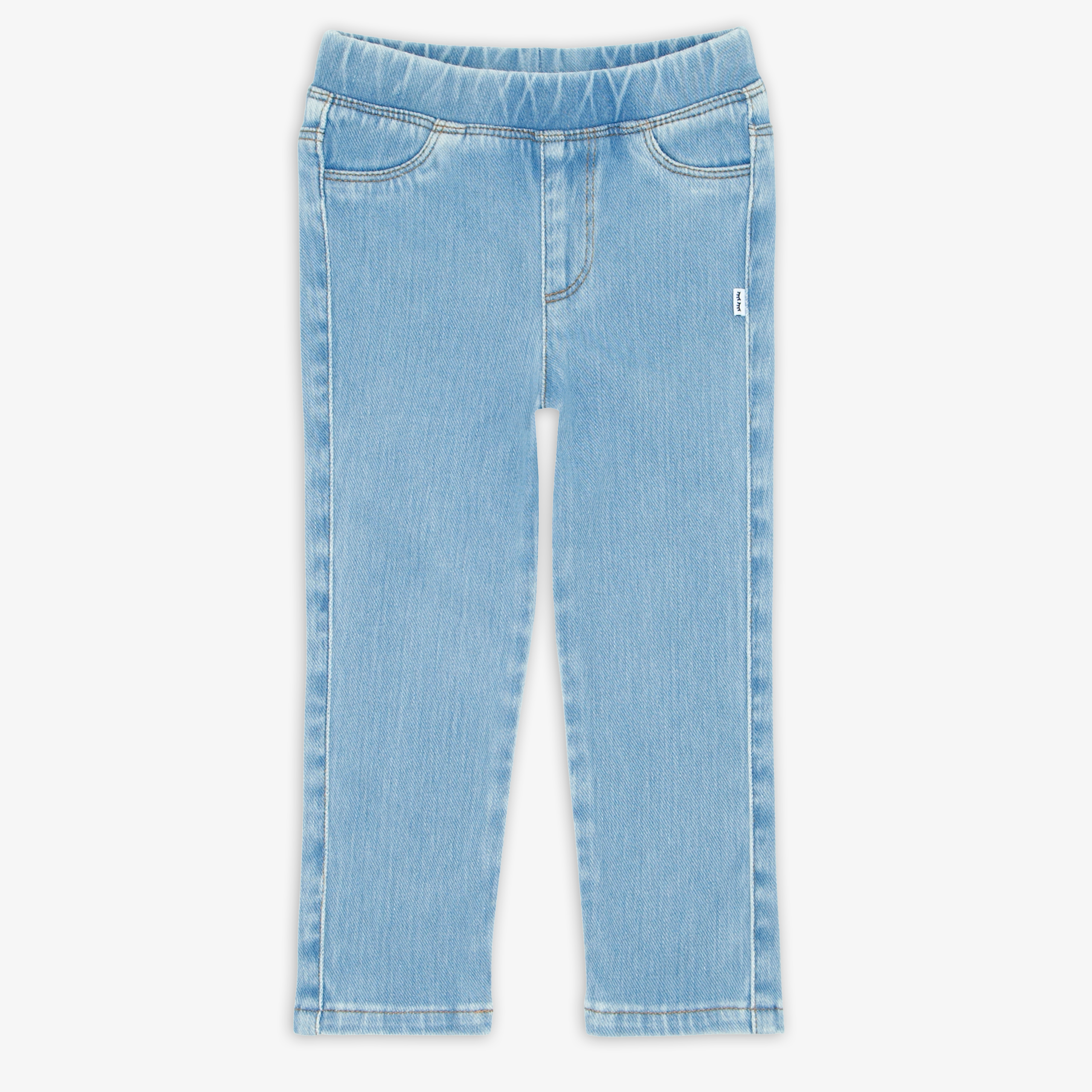 Light Blue Denim Jegging - Image 4