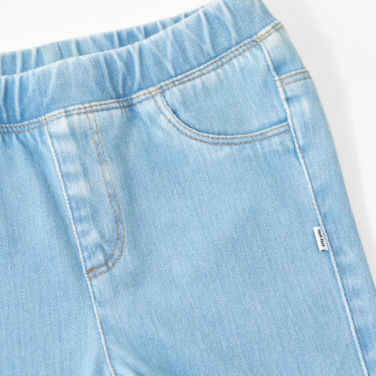 Light Blue Denim Jegging - Image 5