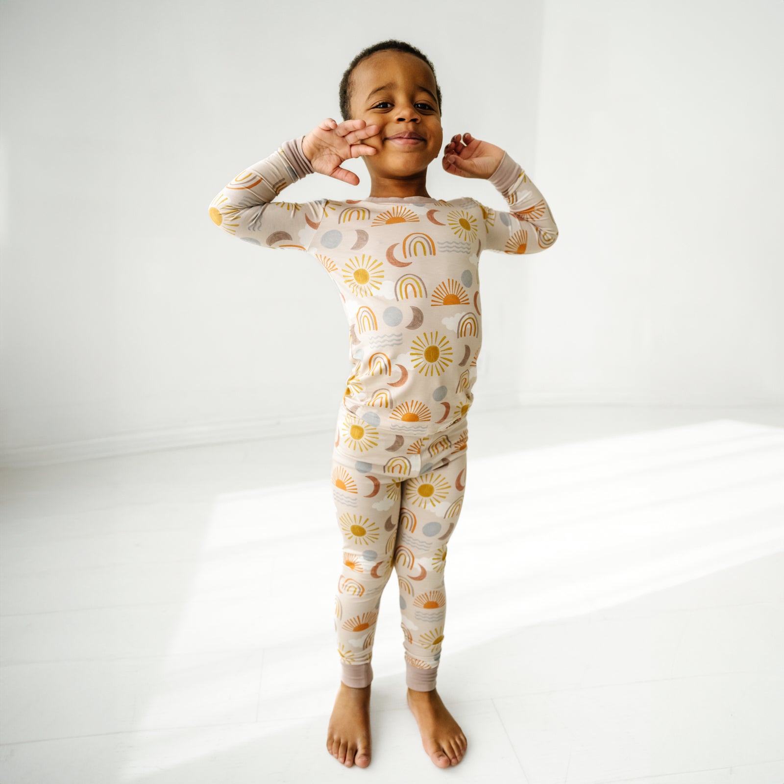 Desert Sunrise Two-Piece Pajama Set - Image 4