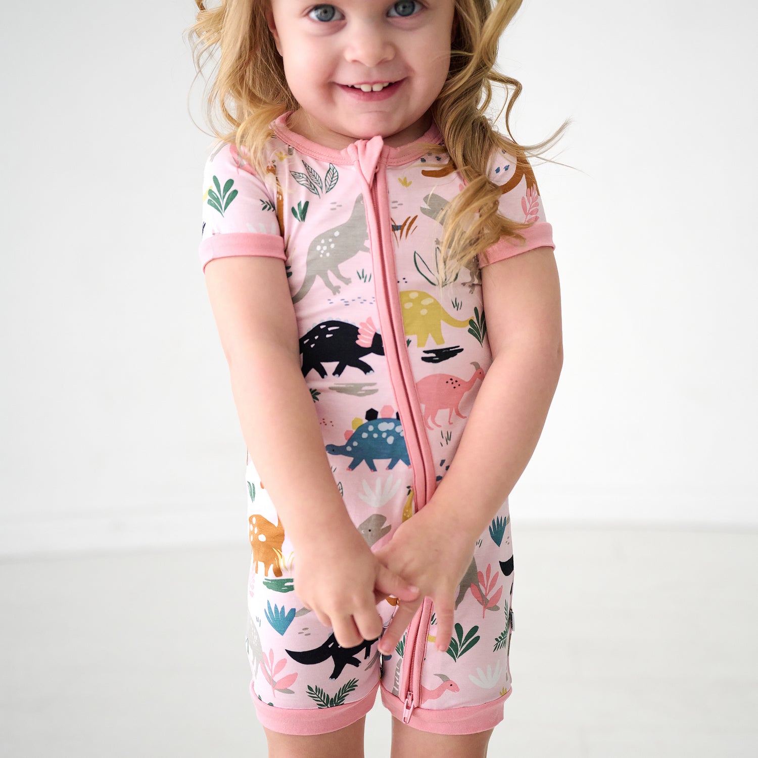 Pink Jurassic Jungle Shorty Zippy - Image 2