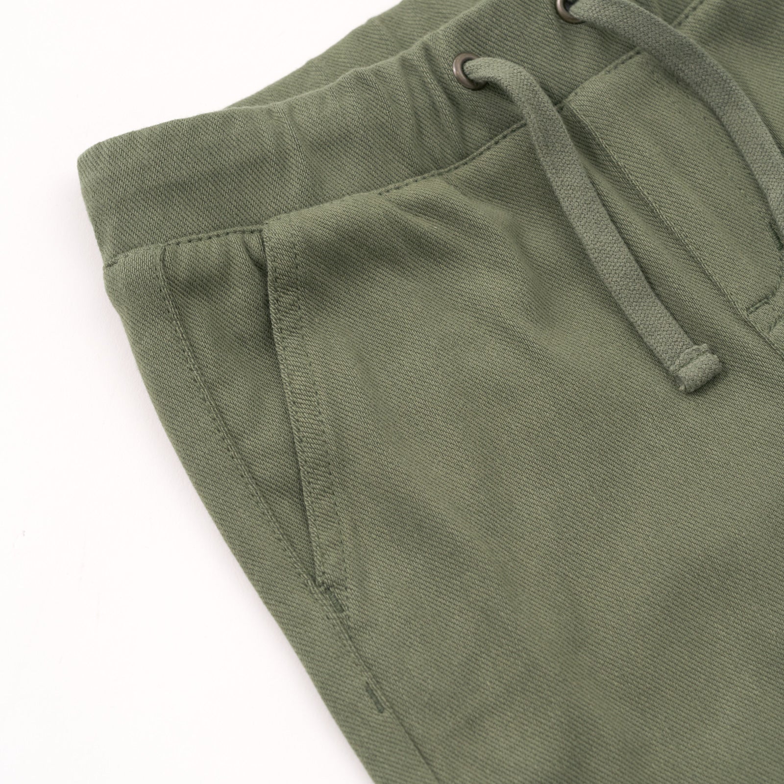 Olive Denim Jogger - Image 2