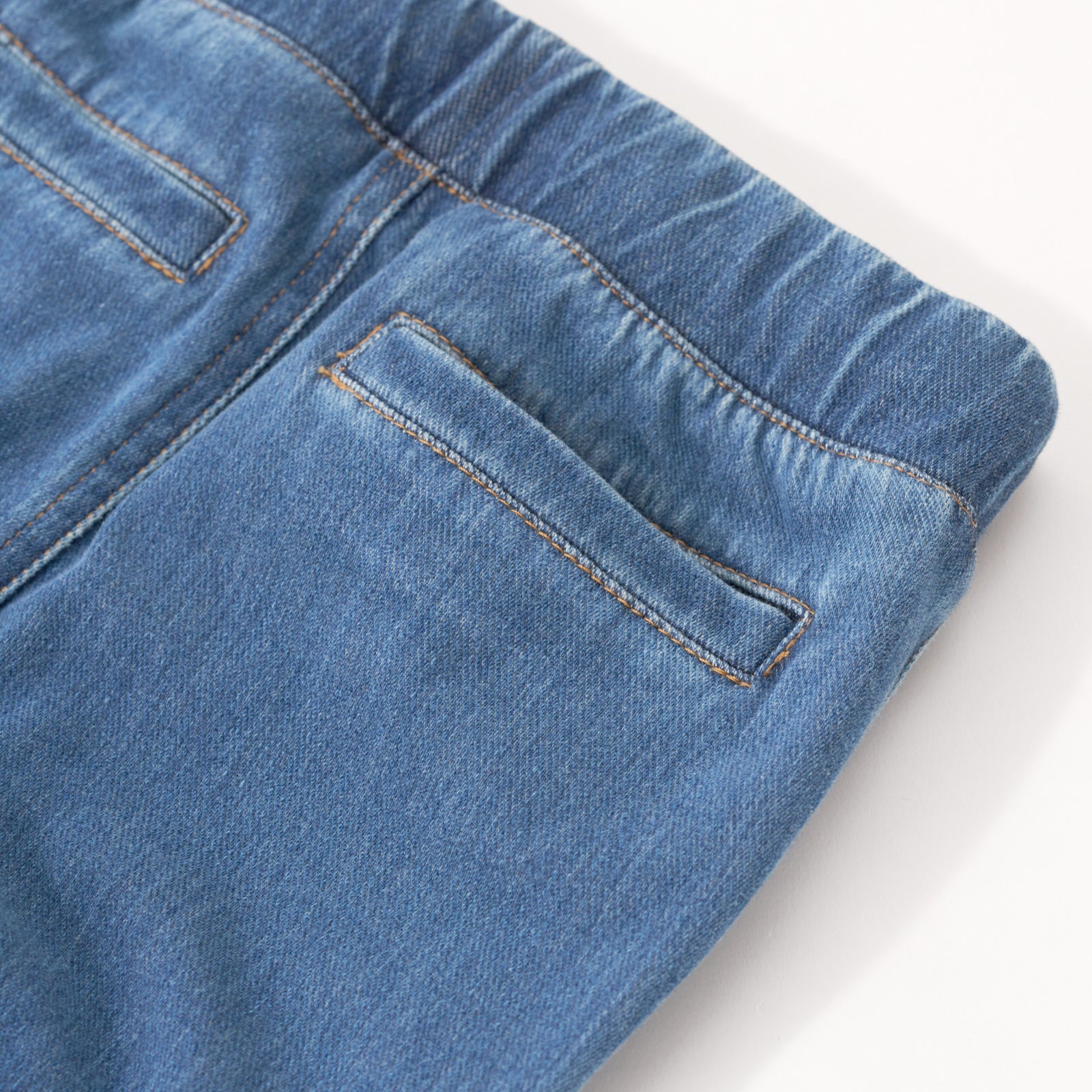 Midwash Blue Denim Jogger - Image 6