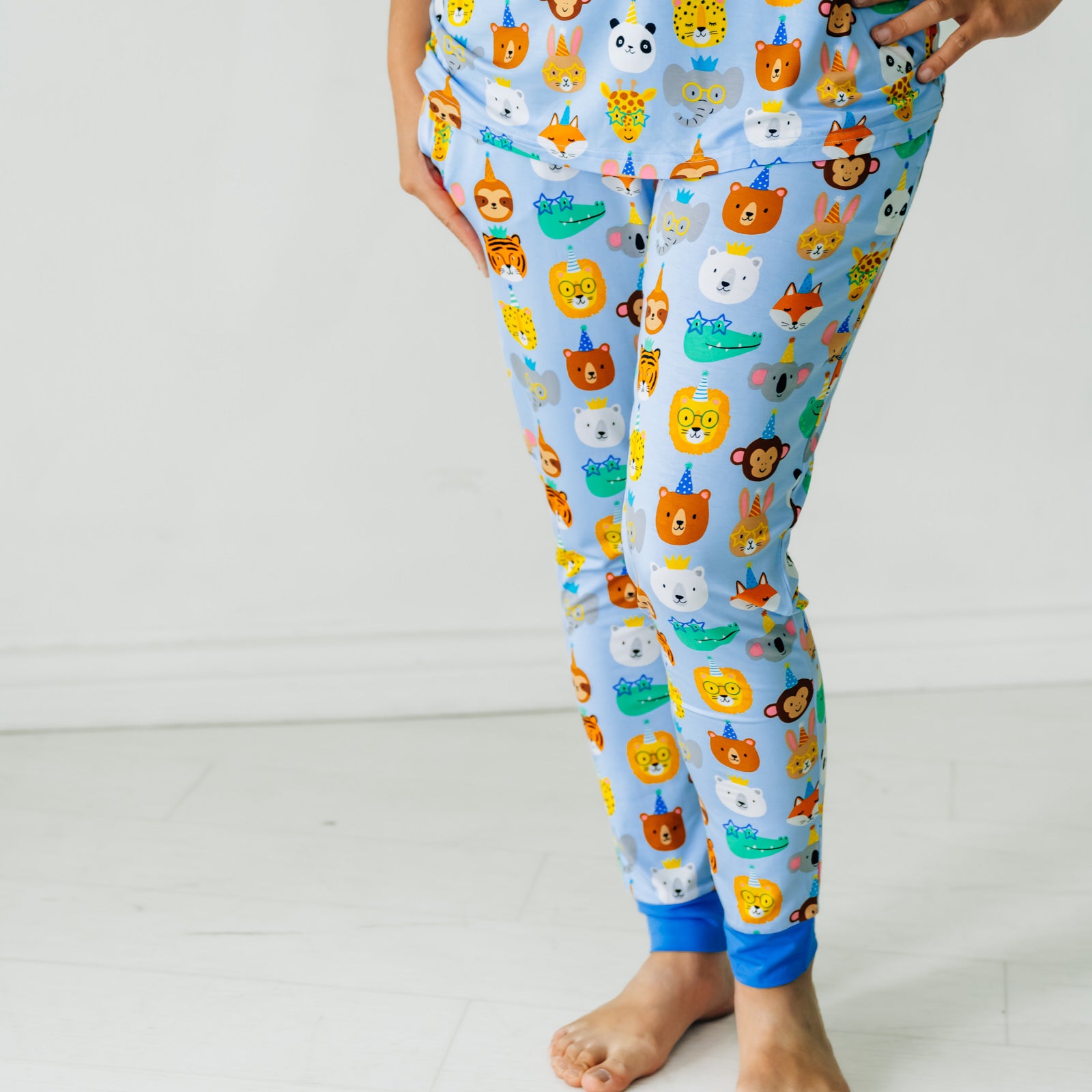 Blue Party Pals Women's Pajama Pants - Image 5
