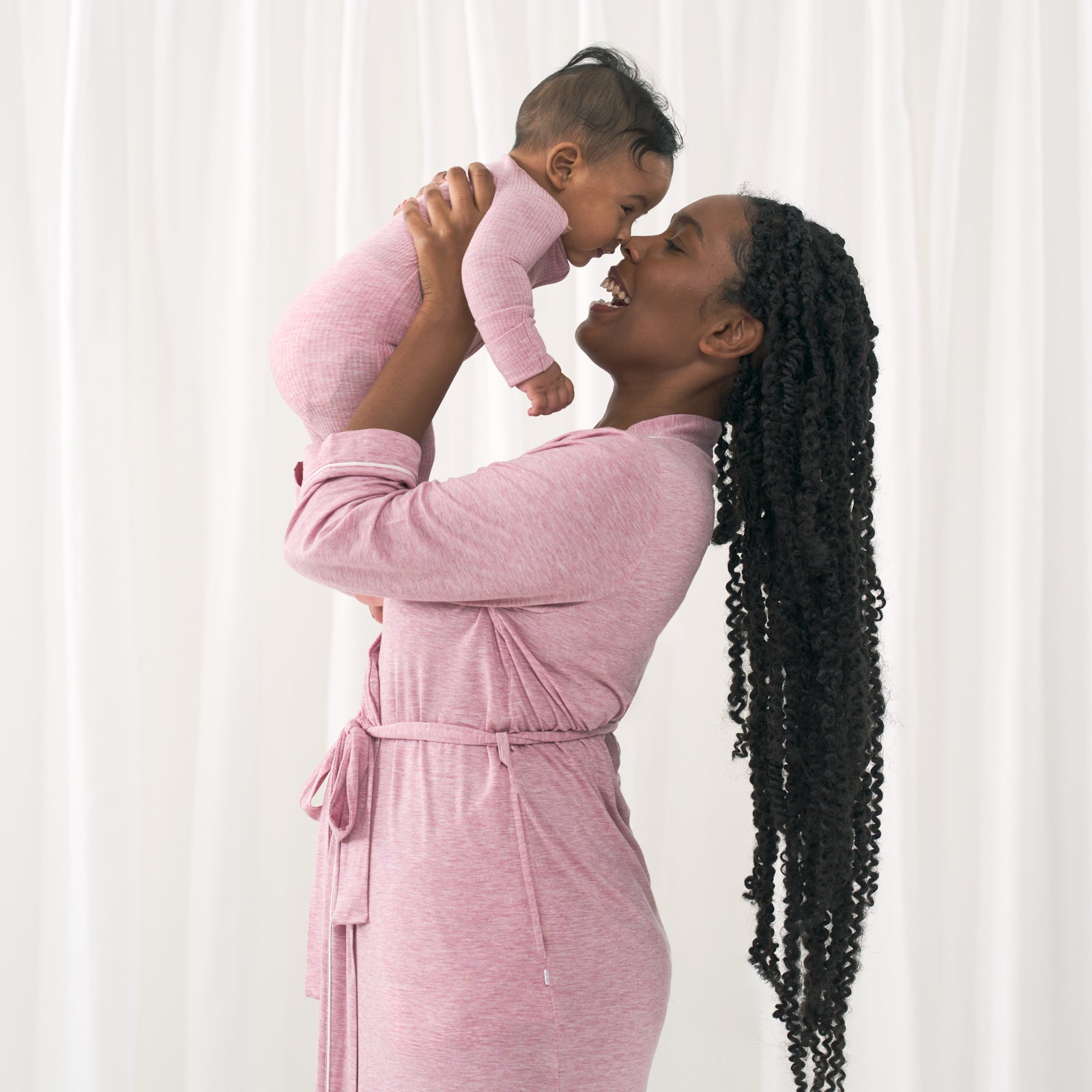 Heather Mauve Women's Robe - Image 3