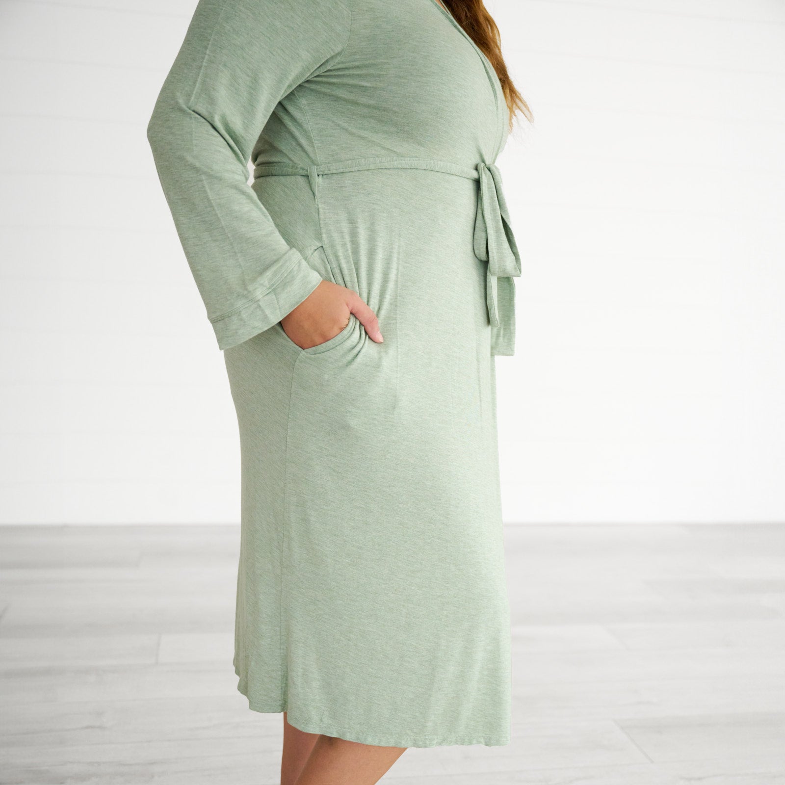 Heather Sage Women's Robe - Image 2