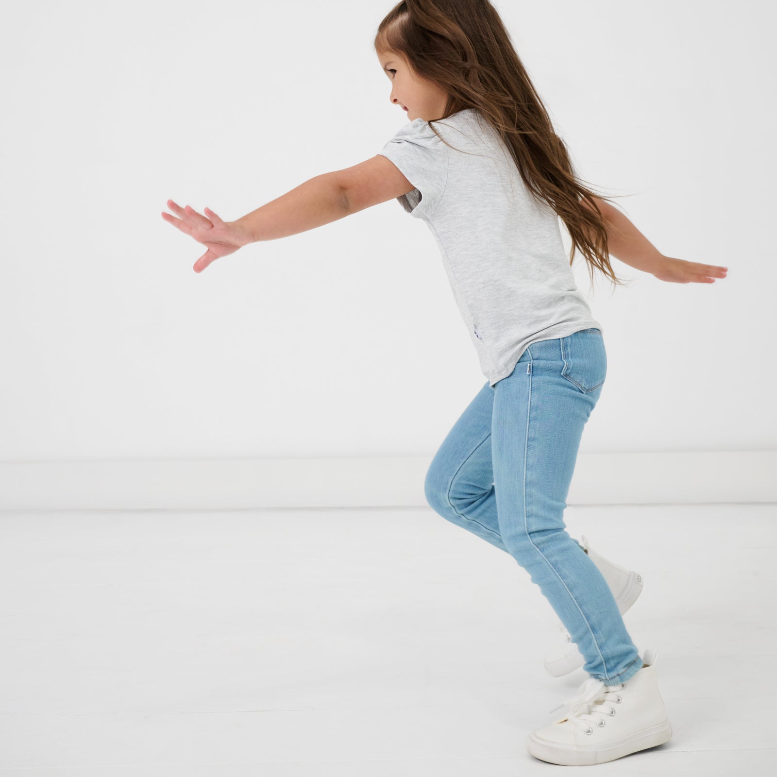 Light Blue Denim Jegging - Image 3