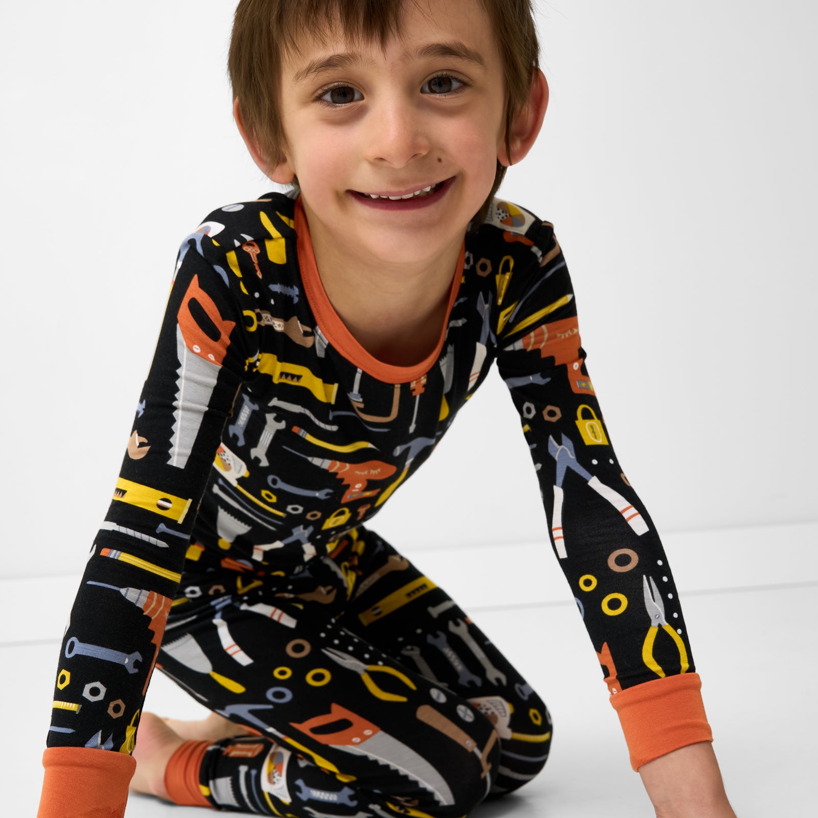 Little Builders Two-Piece Pajama Set - Image 5