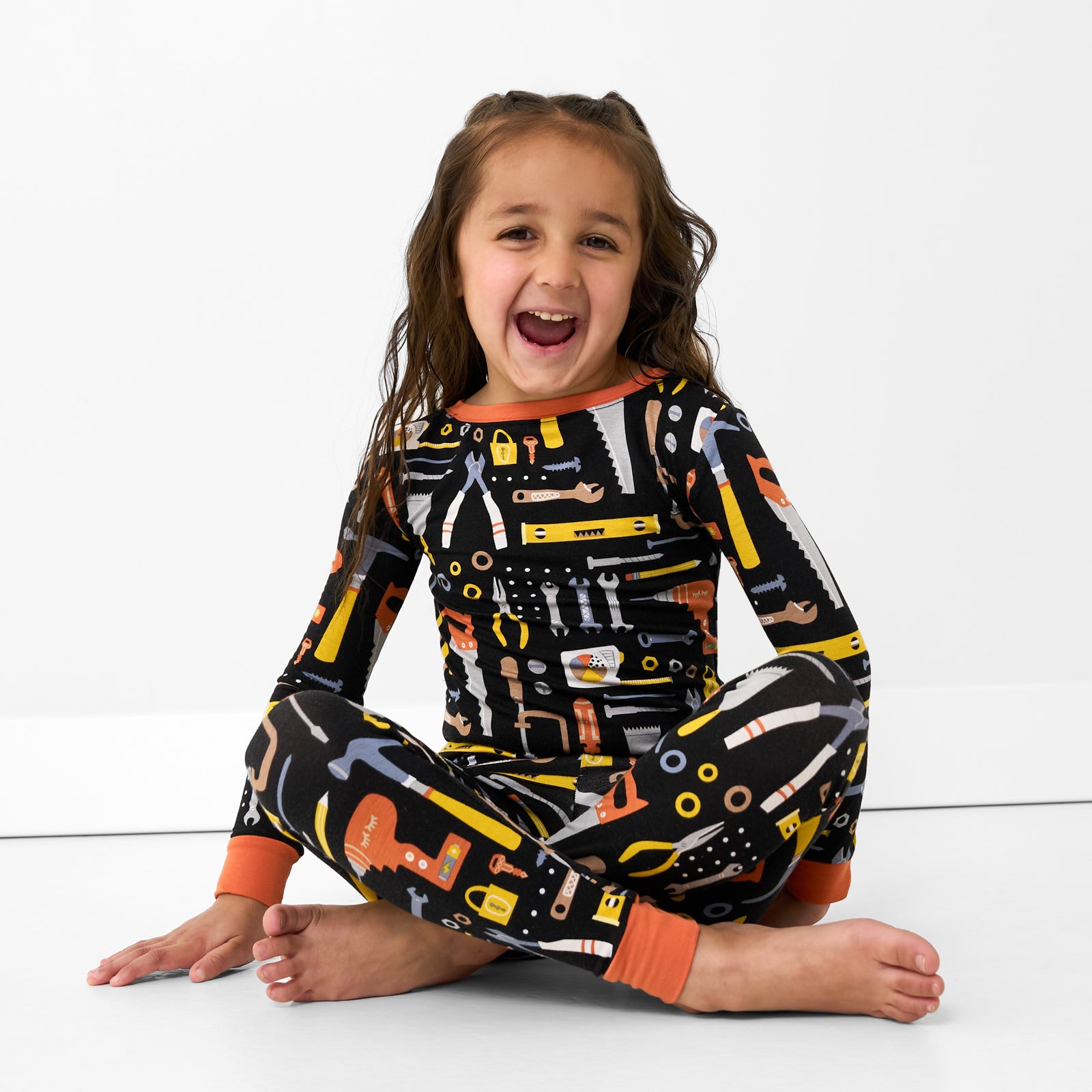 Little Builders Two-Piece Pajama Set - Image 2